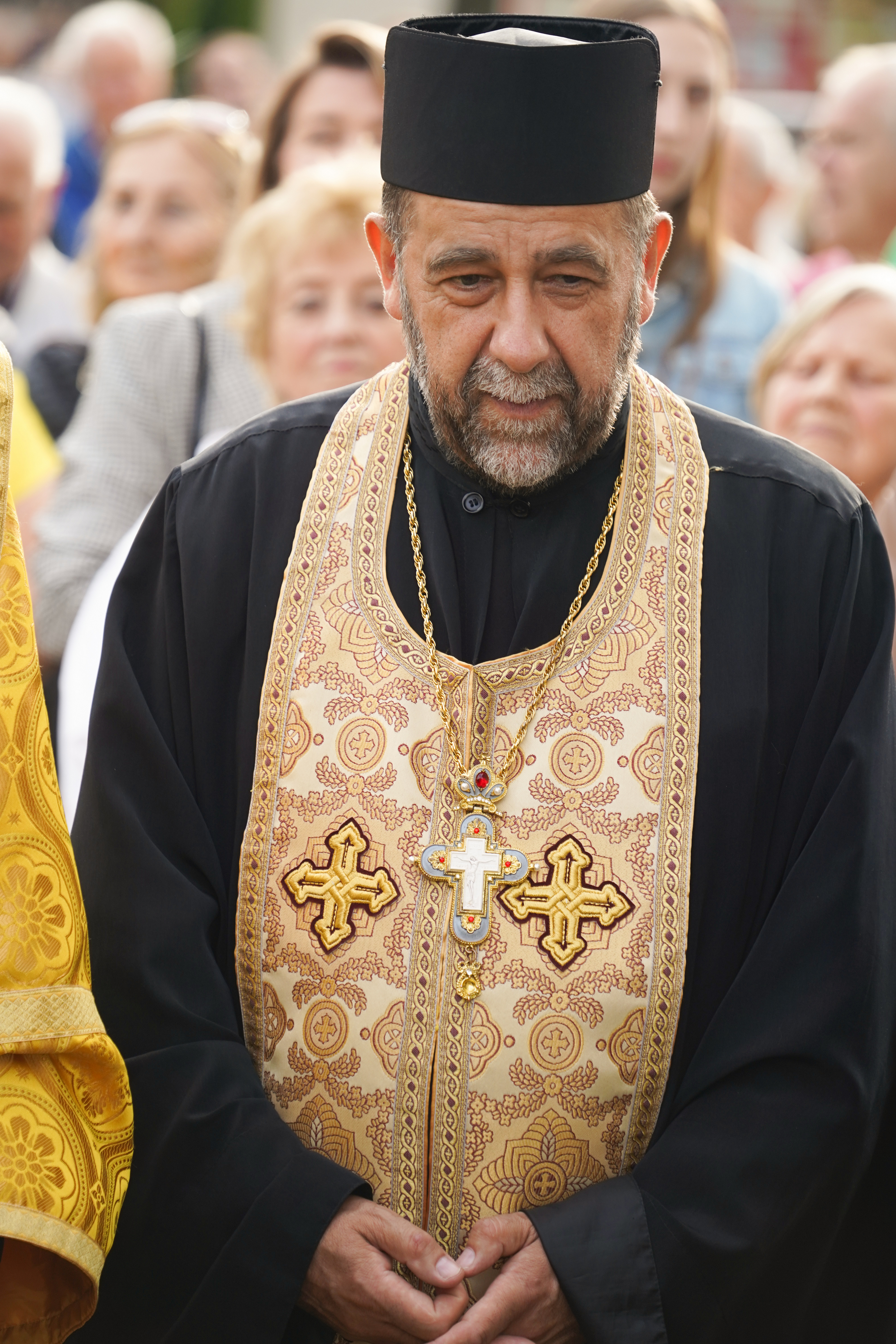 Ceremony of blessing the crosses for the Church of St. Athanasius of Brest in Białystok