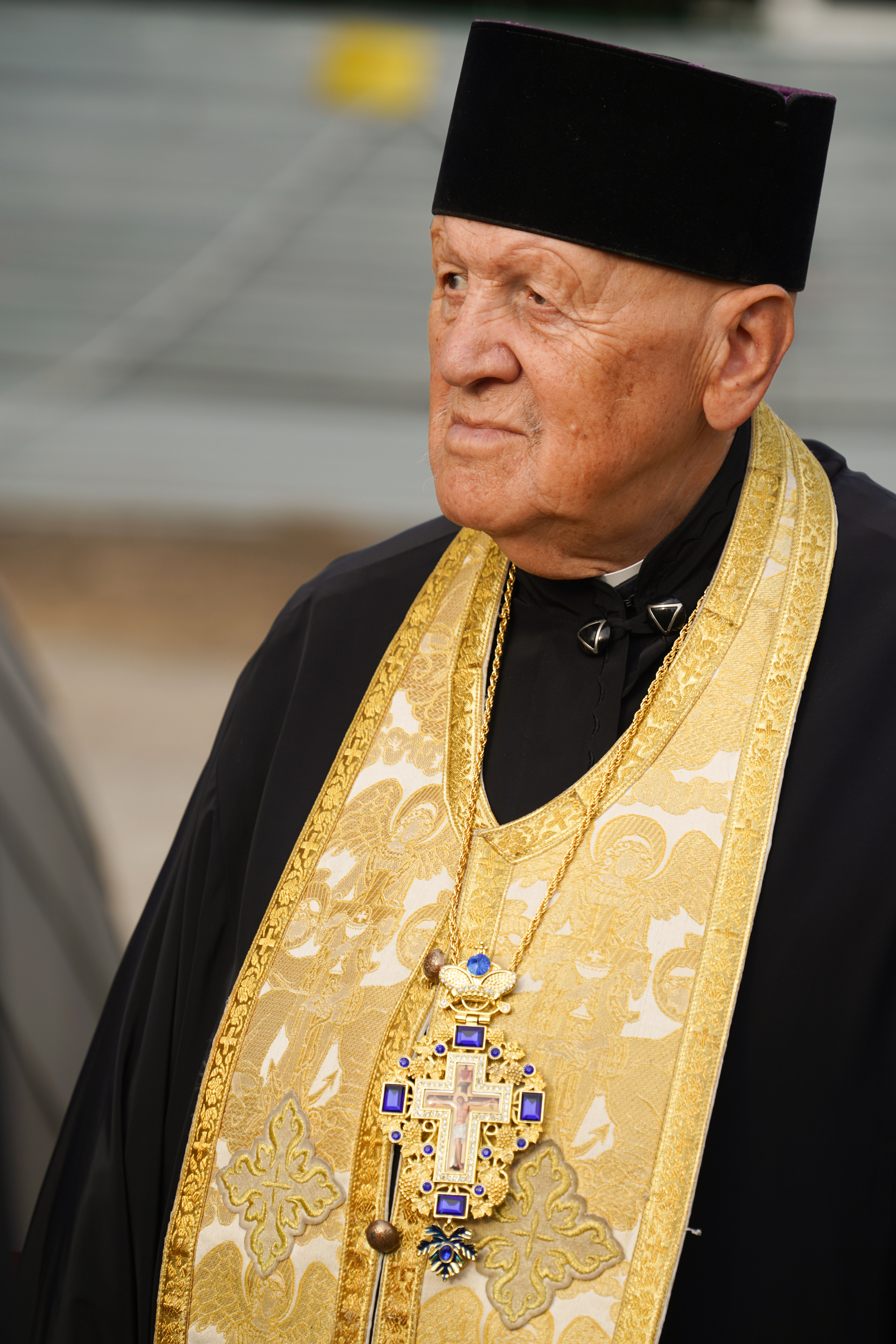 Ceremony of blessing the crosses for the Church of St. Athanasius of Brest in Białystok