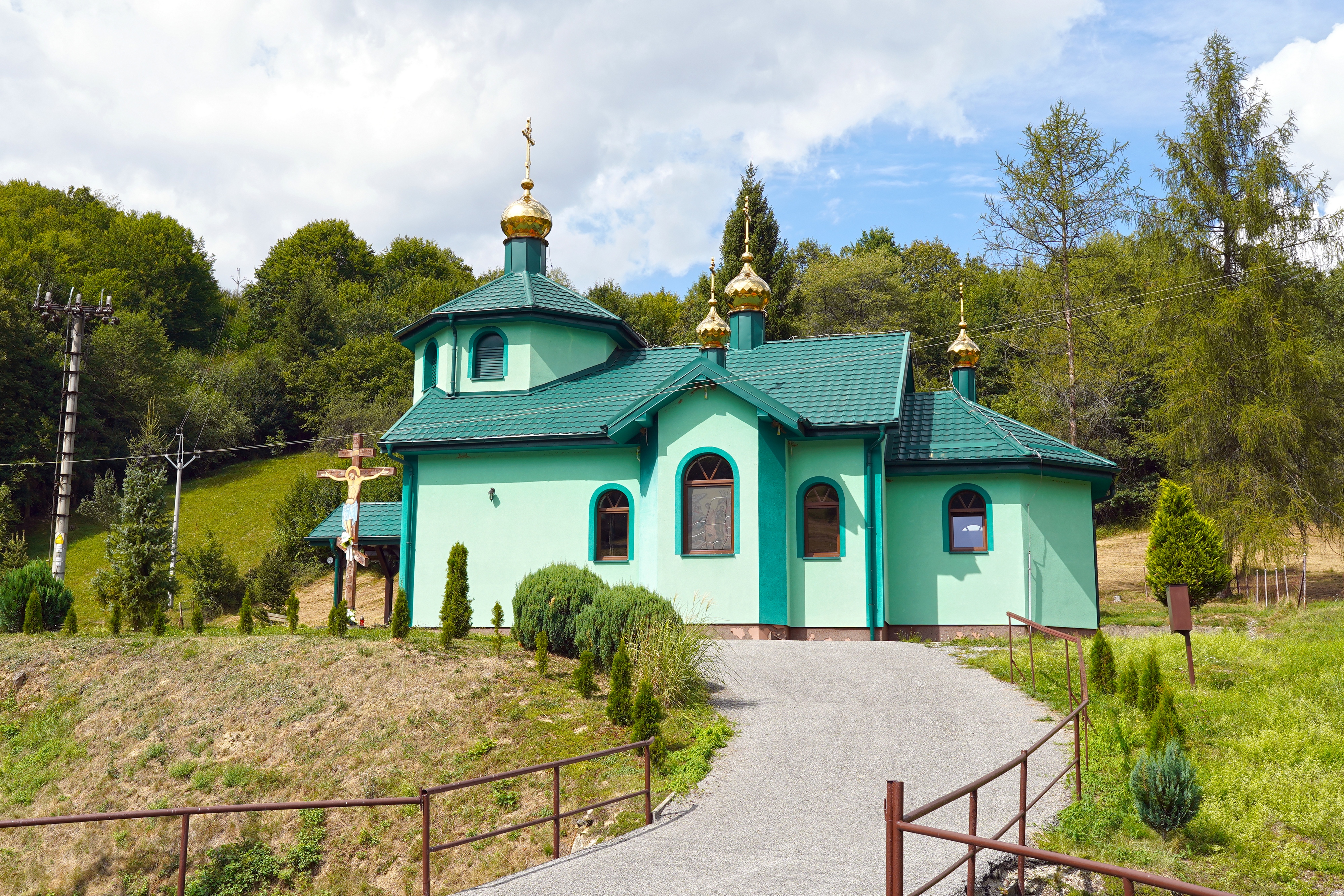 St. Basil the Great Orthodox church in Krajné Čierno village