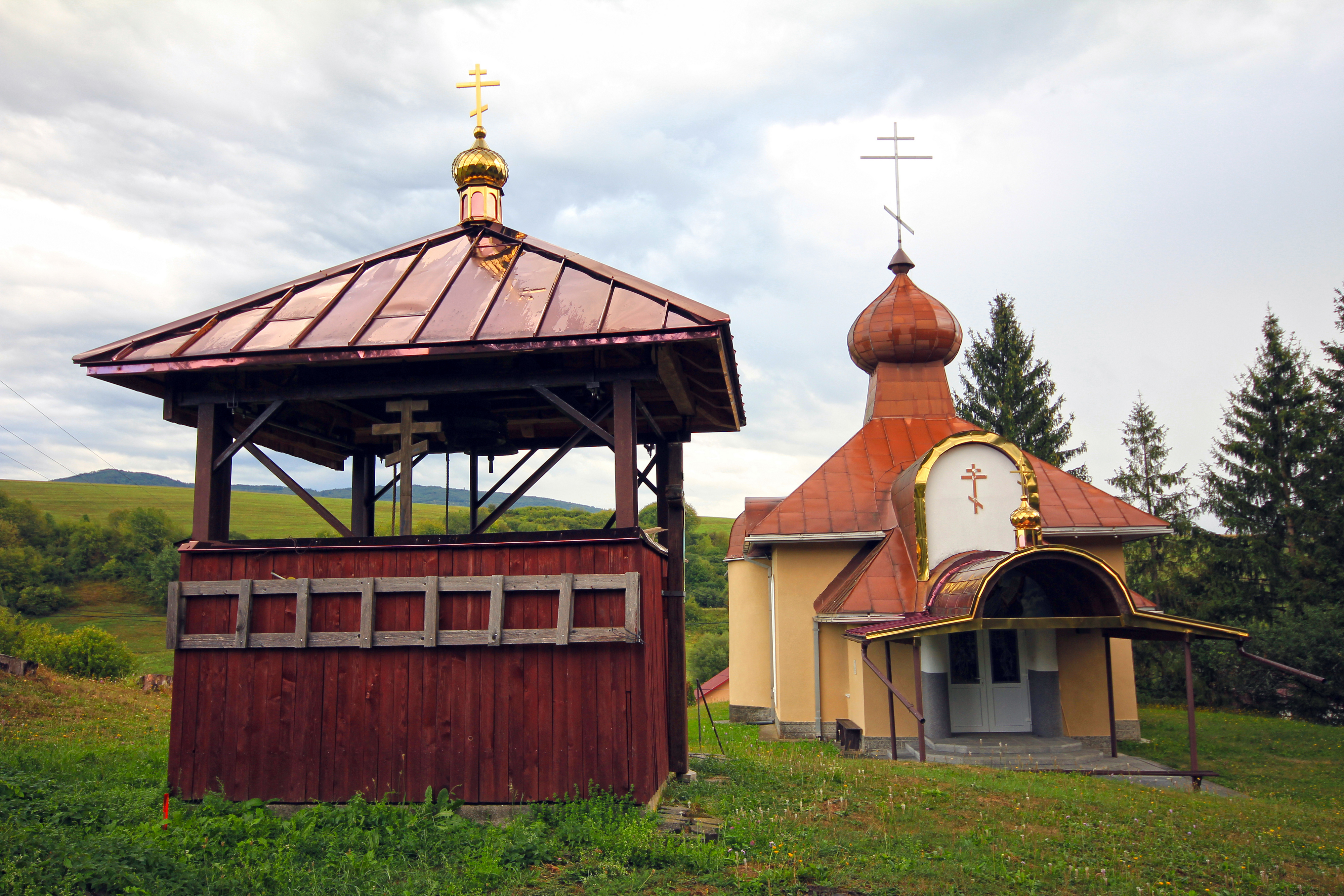 St. Elijah the Prophet Orthodox church in Kalná Roztoka village