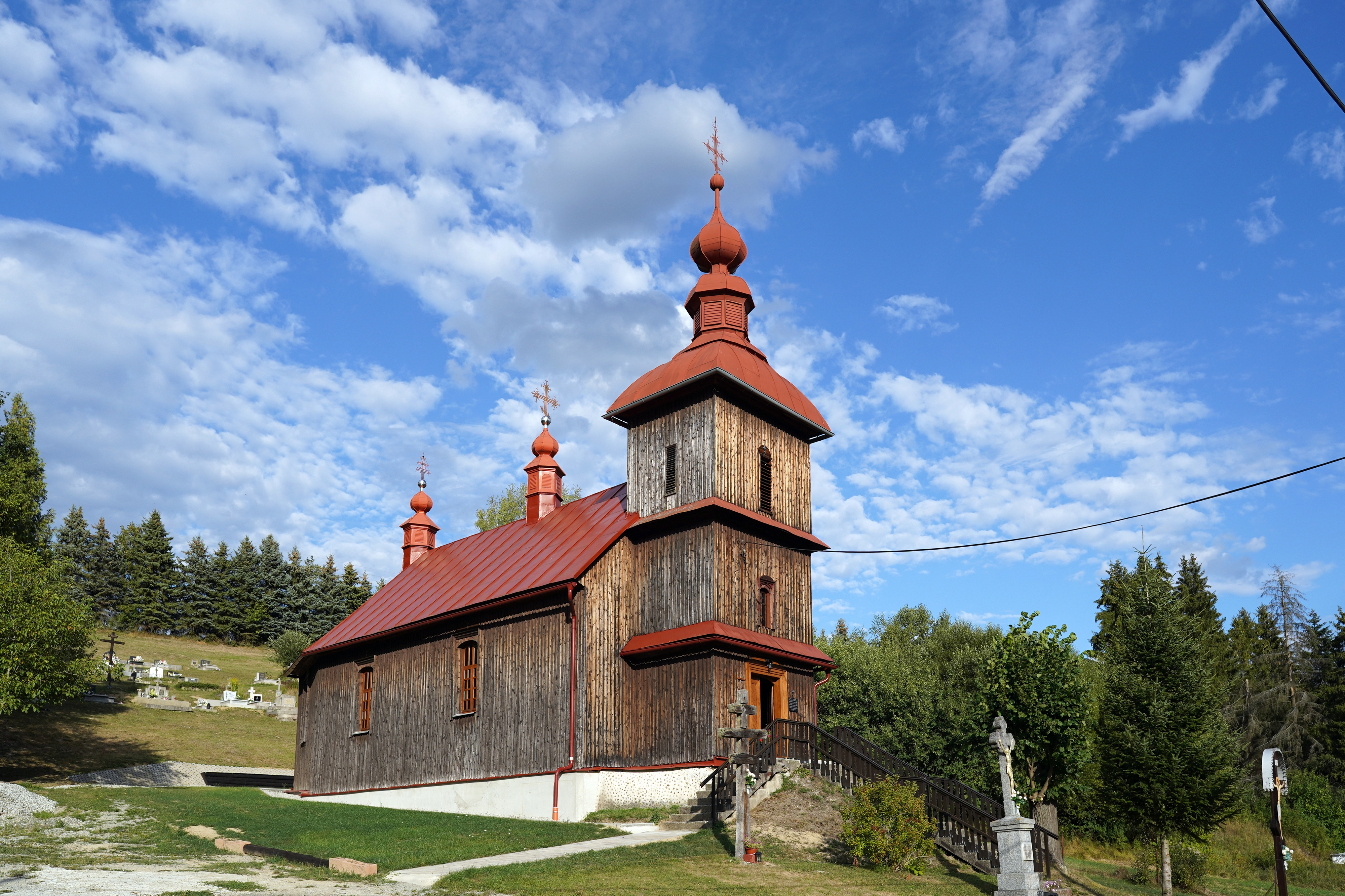 The Orthodox church of the Protection of the Mother of God in Varadka