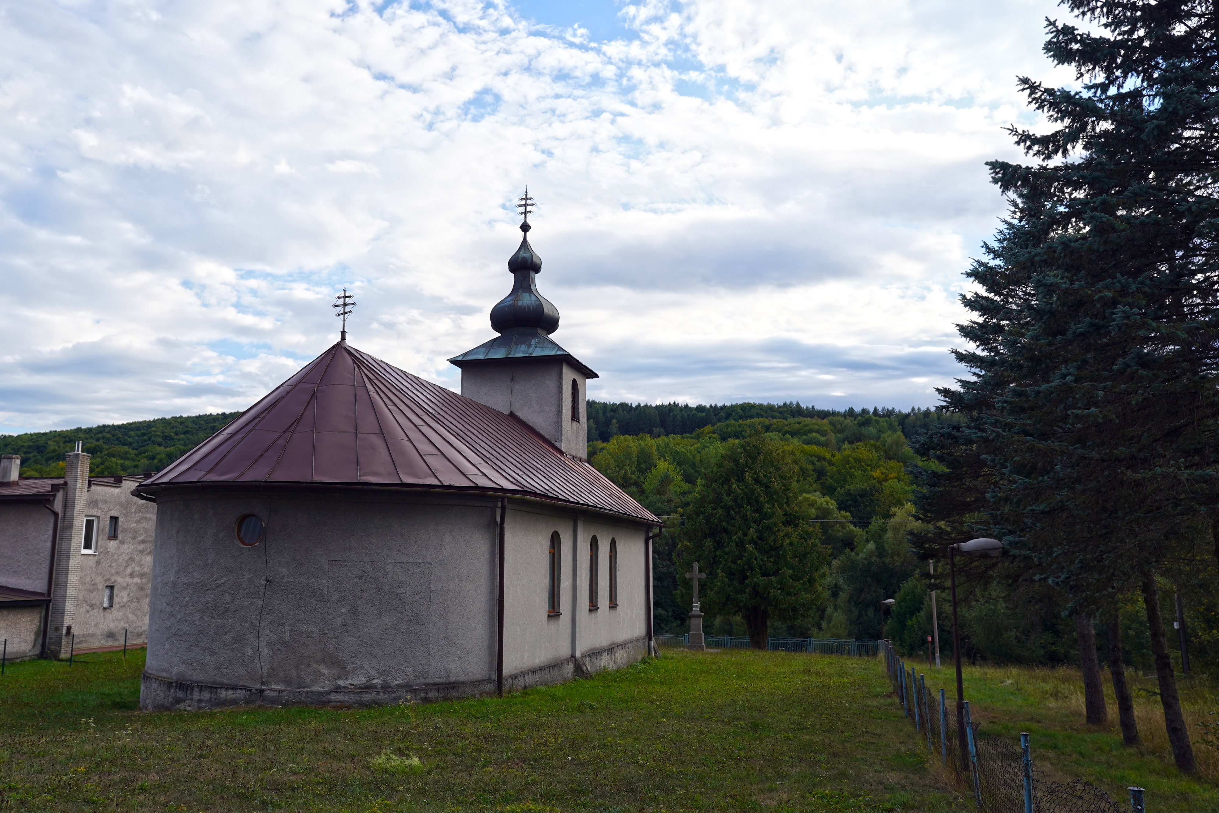 Sts. Peter and Paul Orthodox church in Vyšná Polianka village