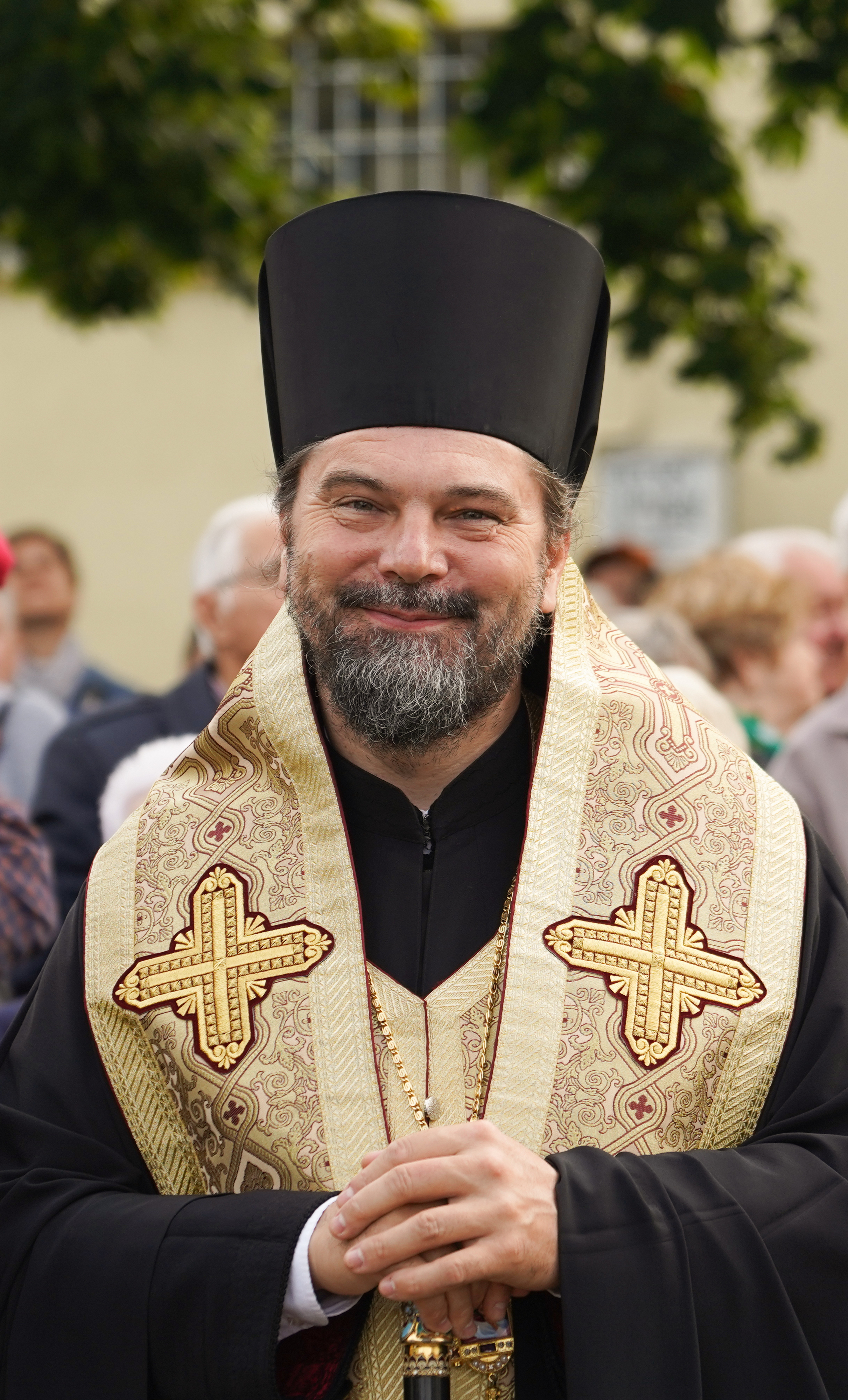 Ceremony of blessing the crosses for the Church of St. Athanasius of Brest in Białystok