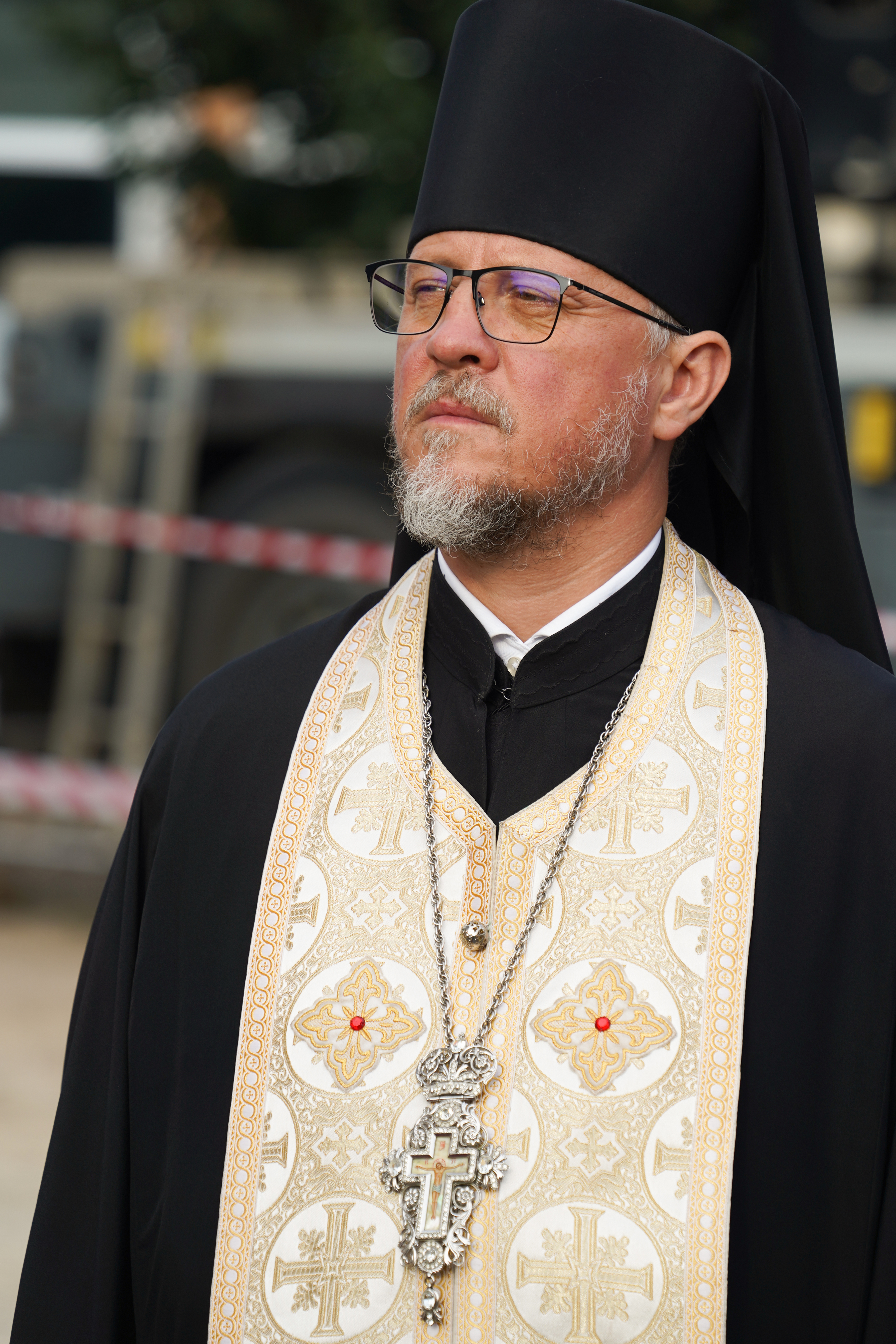 Ceremony of blessing the crosses for the Church of St. Athanasius of Brest in Białystok