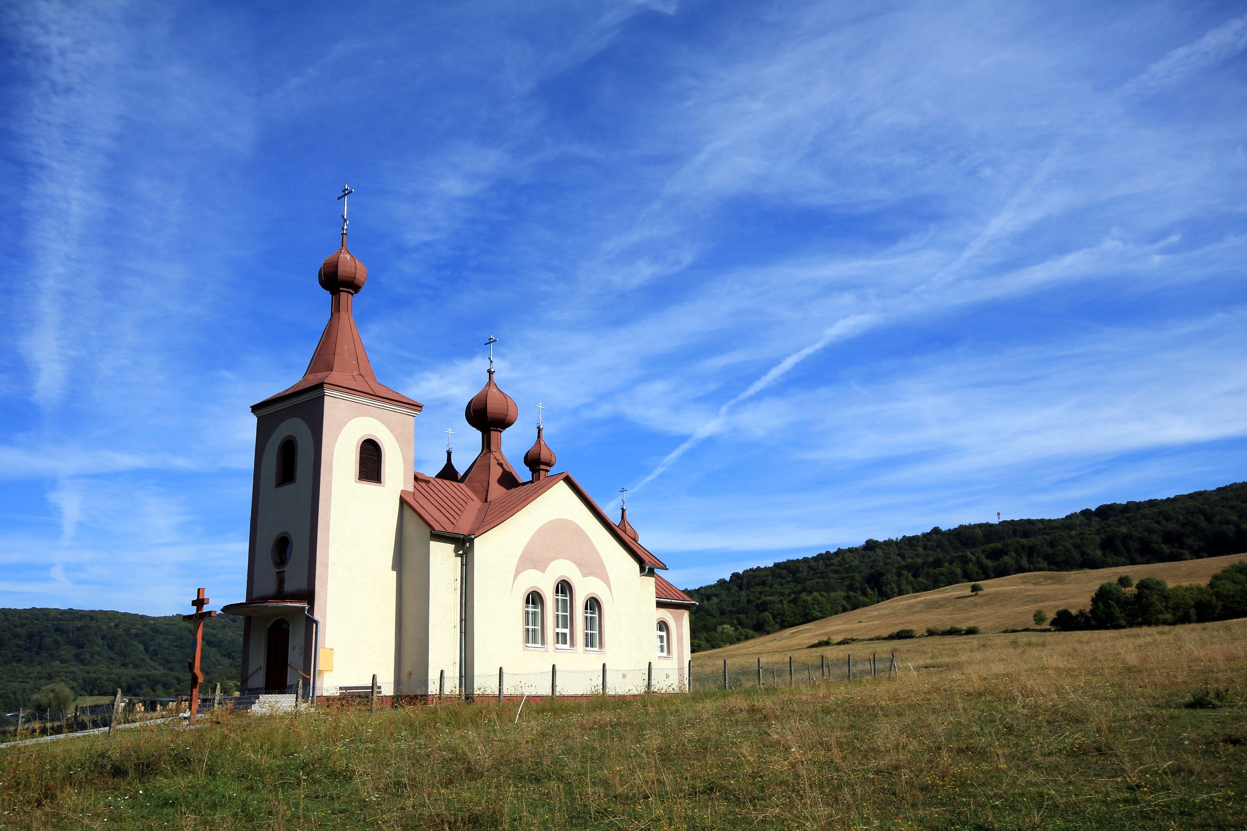 Sts. Kosma and Damian Orthodox church in Vyšná Jedľová village