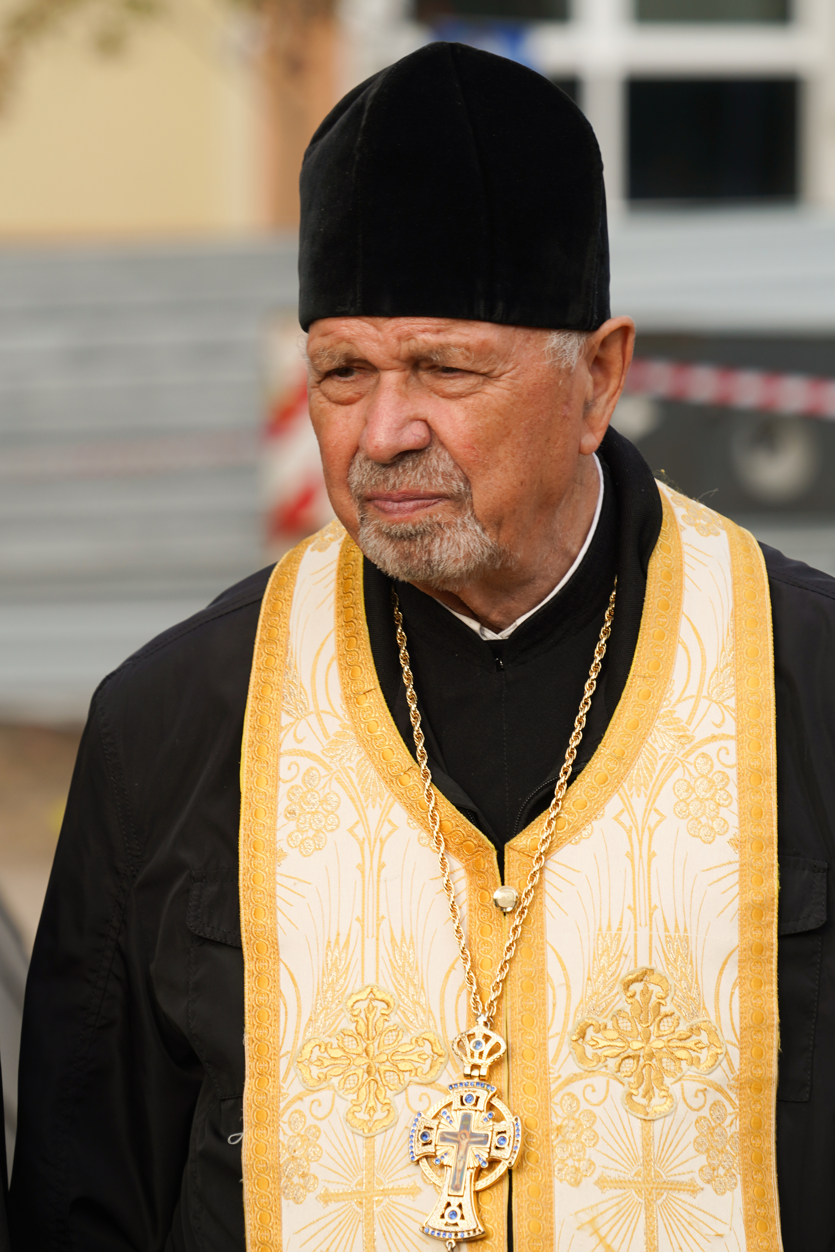 Ceremony of blessing the crosses for the Church of St. Athanasius of Brest in Białystok