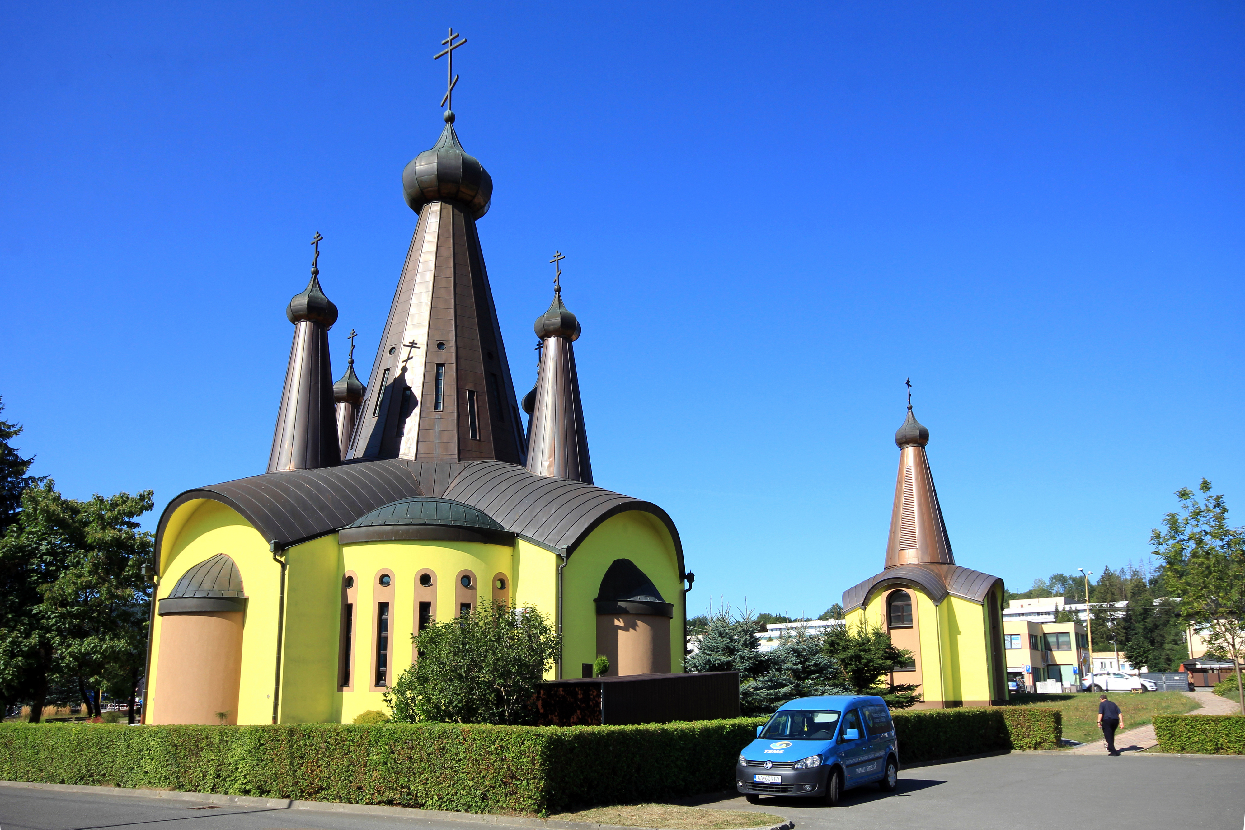 The Holy Trinity Orthodox church in Svidnik