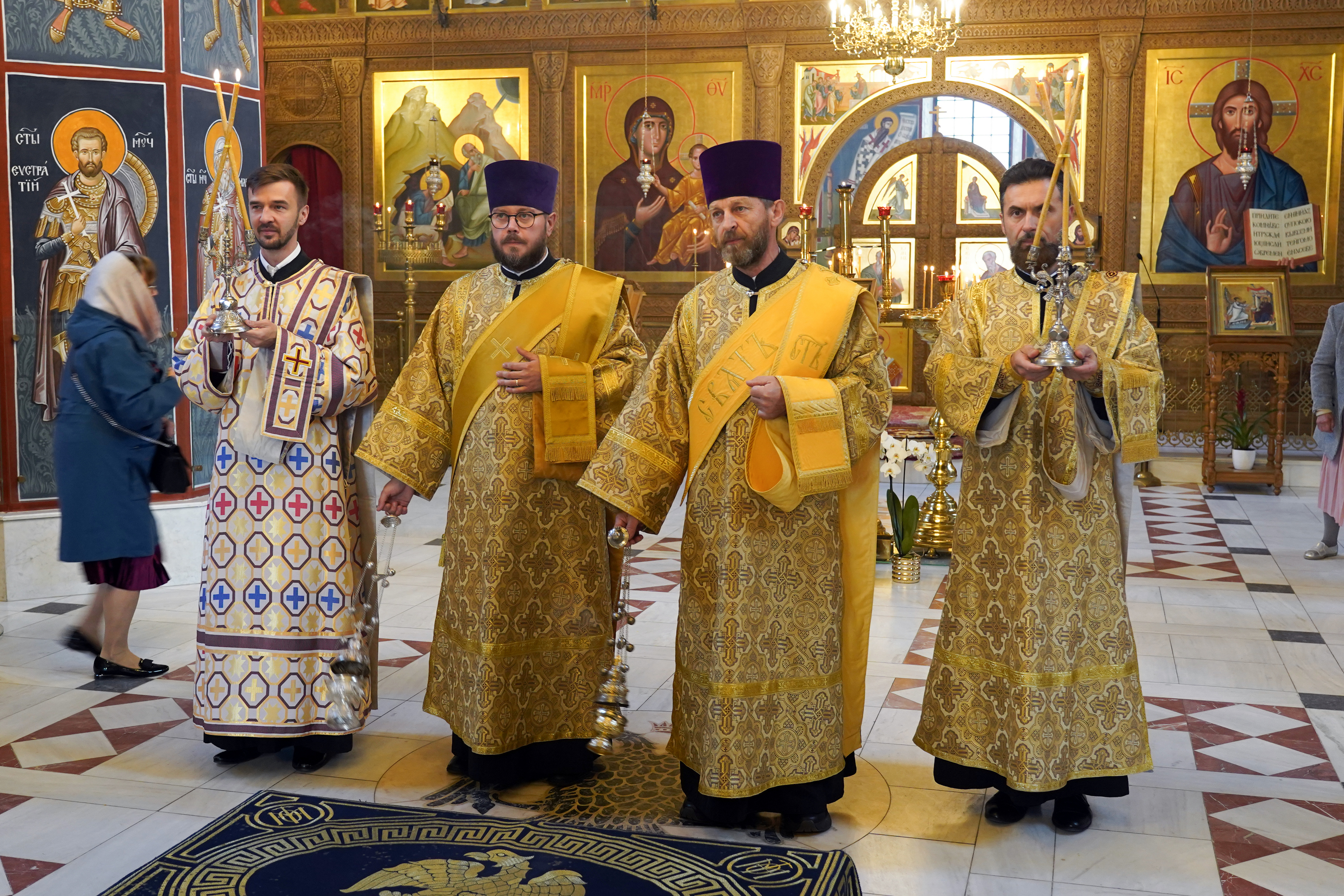 Metropolitan Joanikije of Montenegro and Littoral in Supraśl Monastery