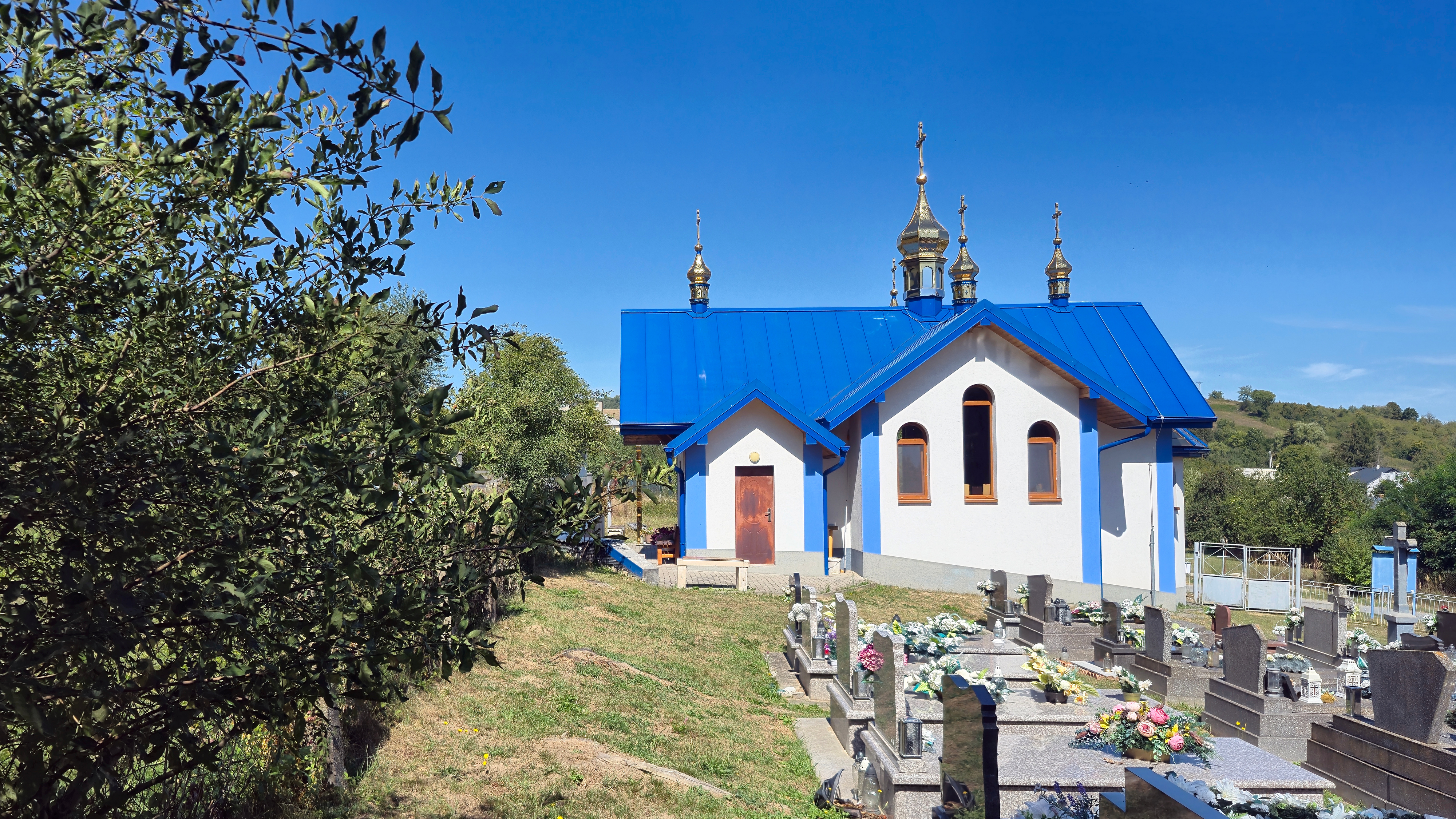St. Nicholas Orthodox church in Bžany village