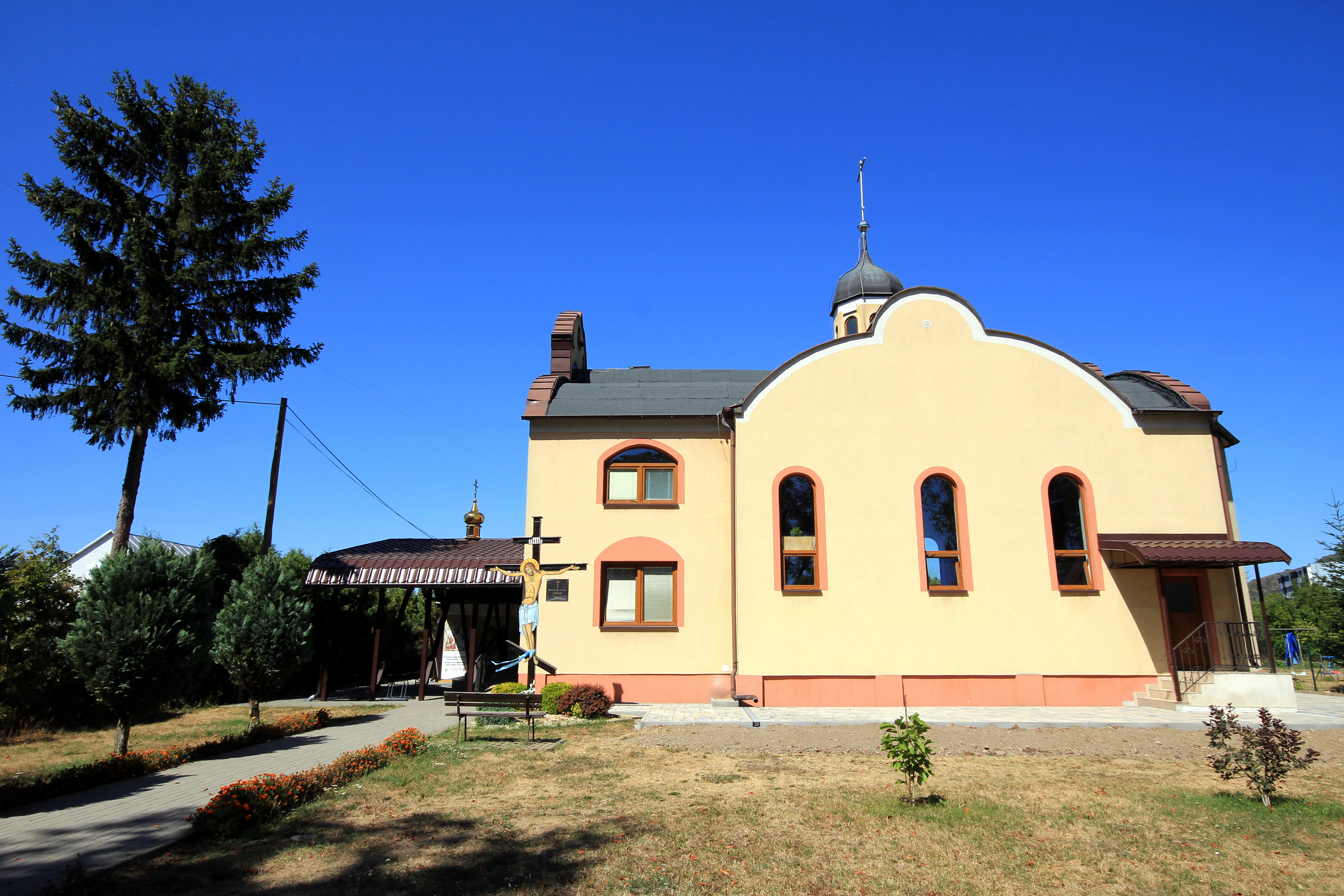 Ascension Orthodox church in Strážske village
