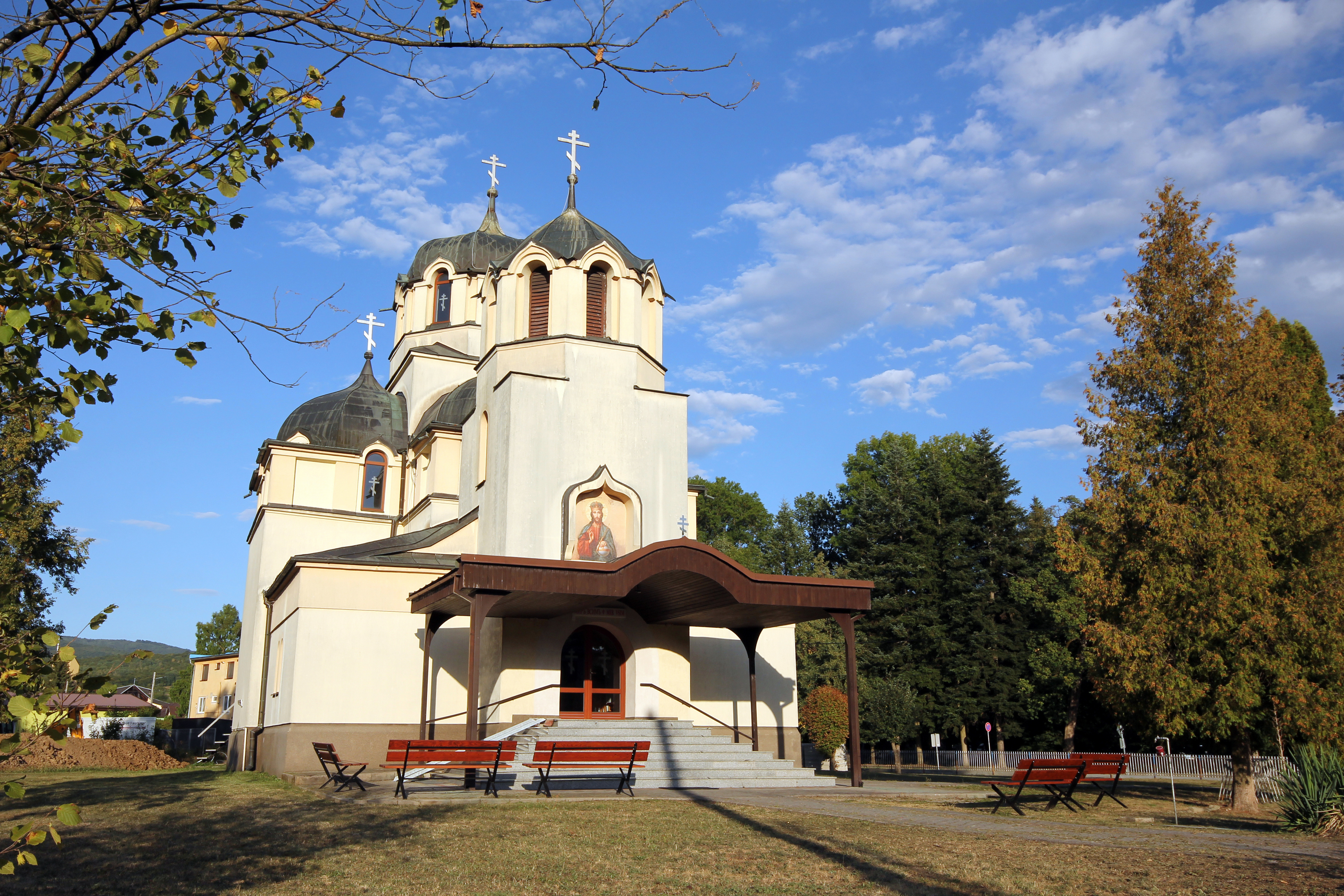 The Holy Trinity Orthodox church in Stakčín
