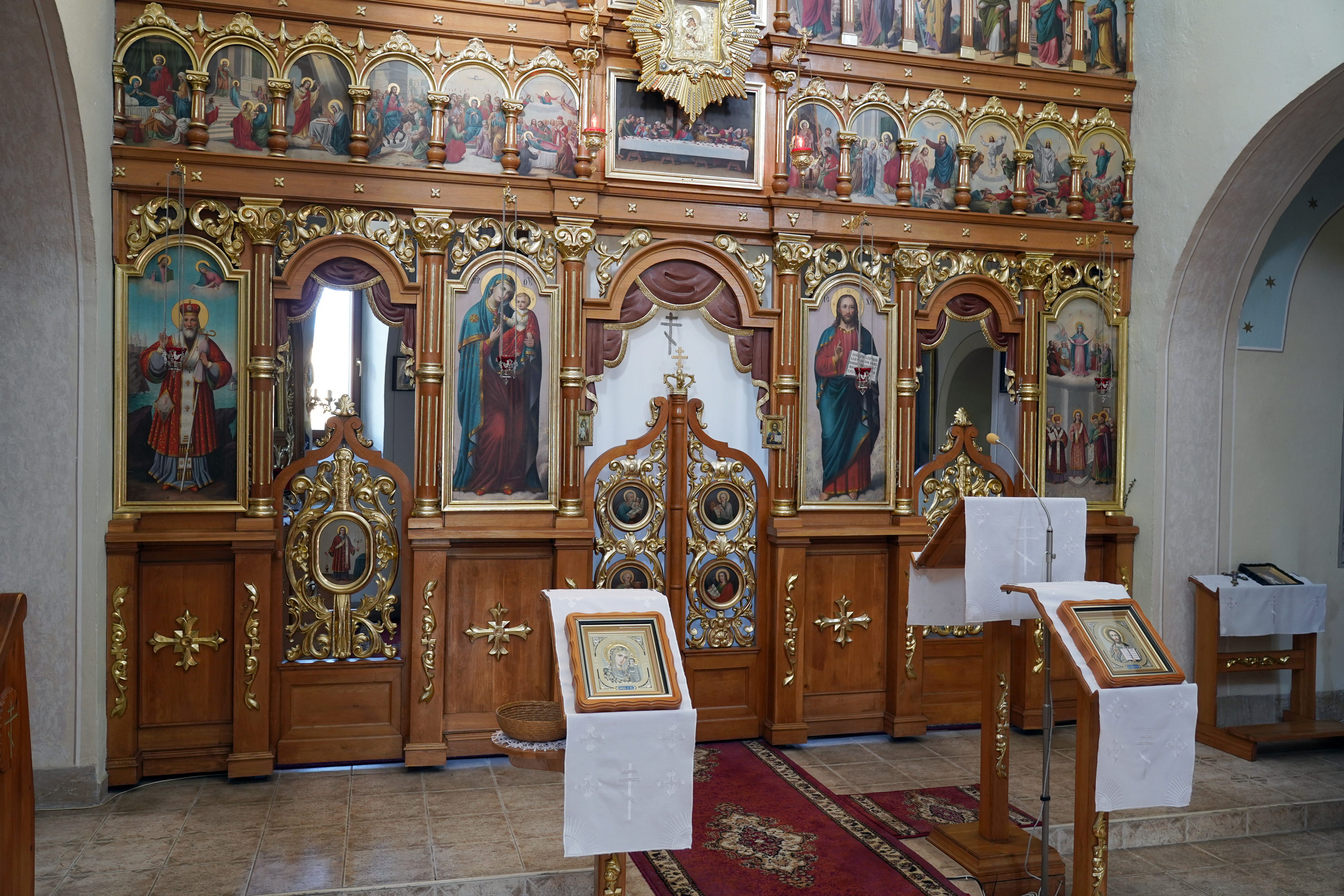 The Holy Trinity Orthodox church in Stakčín