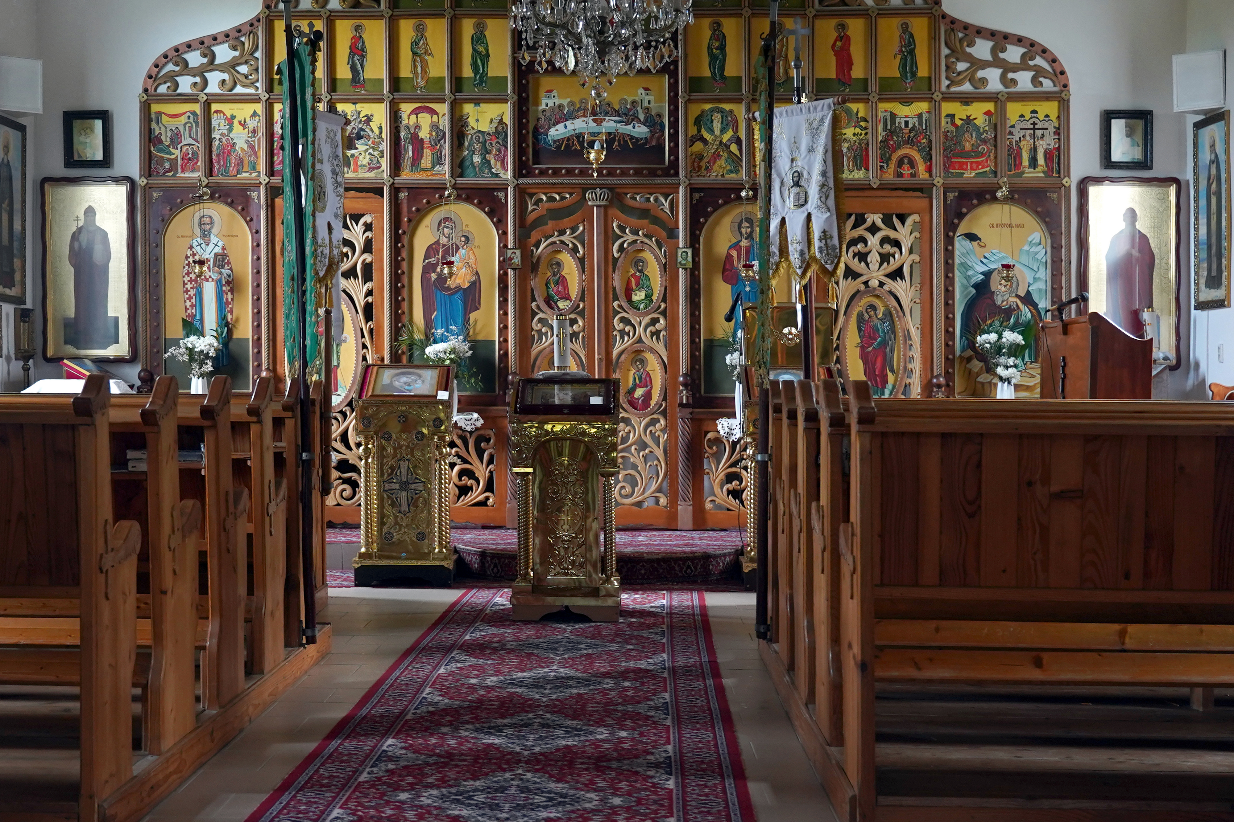 St. Elijah the Prophet Orthodox church in Kalná Roztoka village