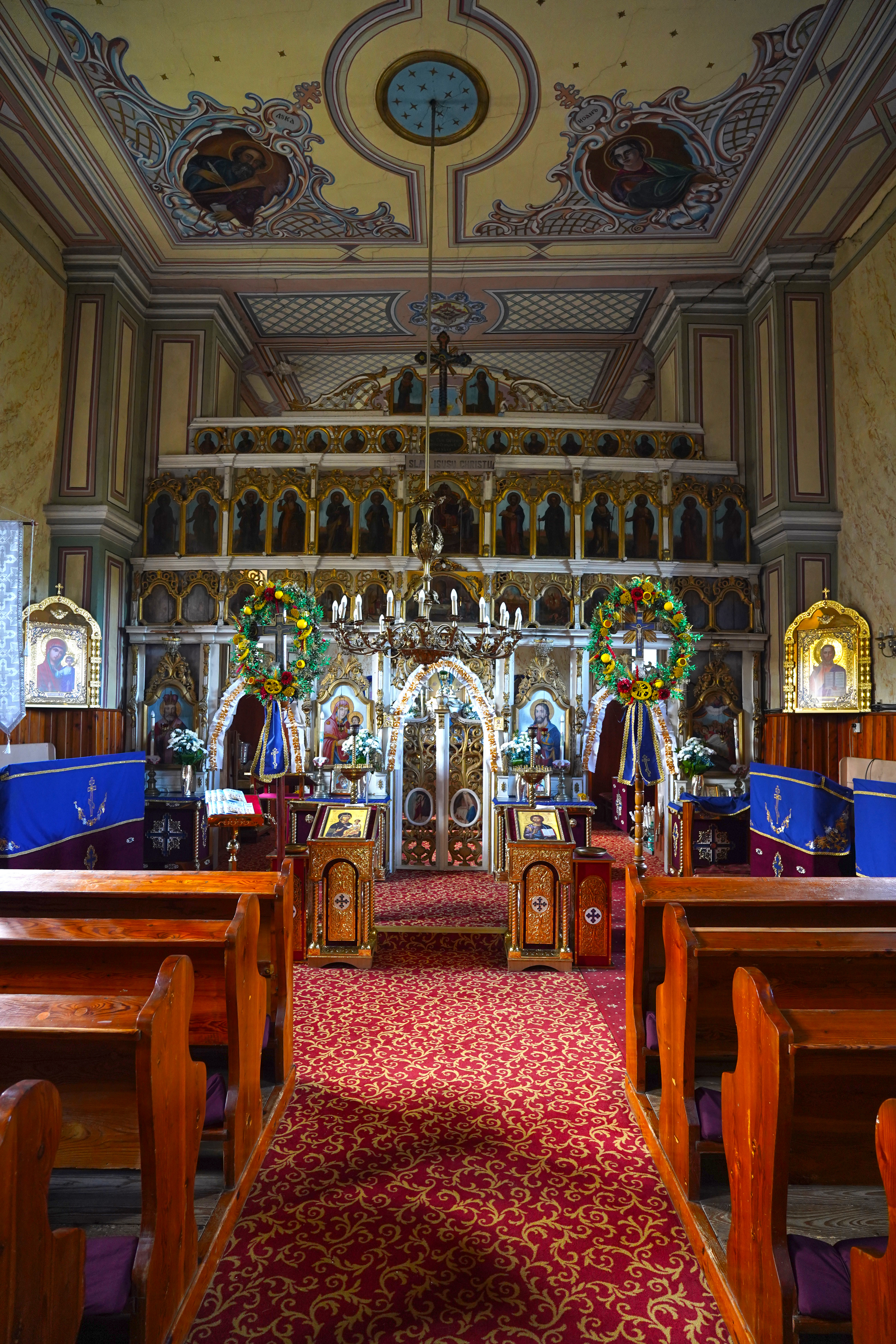 The Dormition Orthodox church in Klenová village