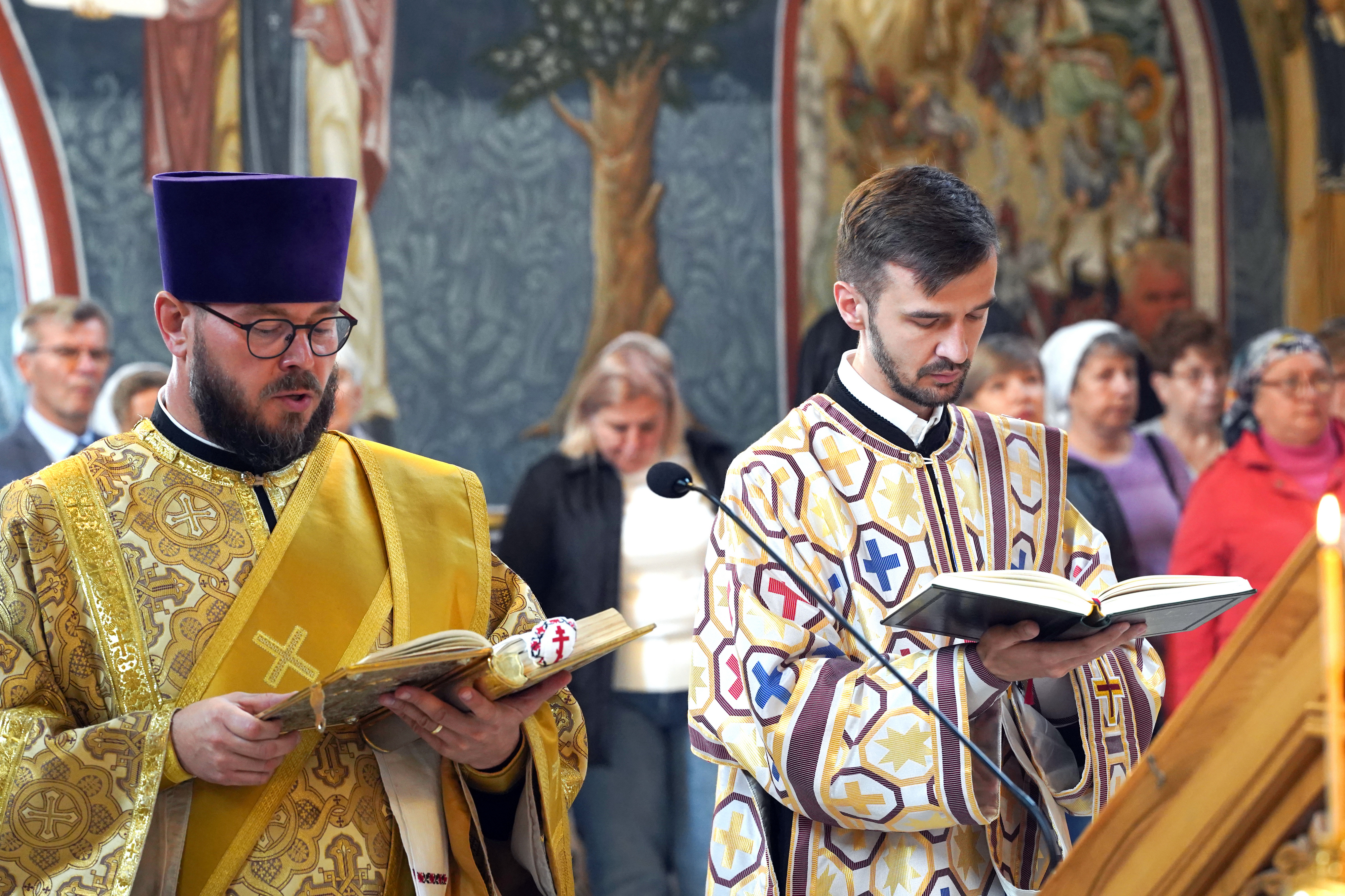 Metropolitan Joanikije of Montenegro and Littoral in Supraśl Monastery - Divine Liturgy 