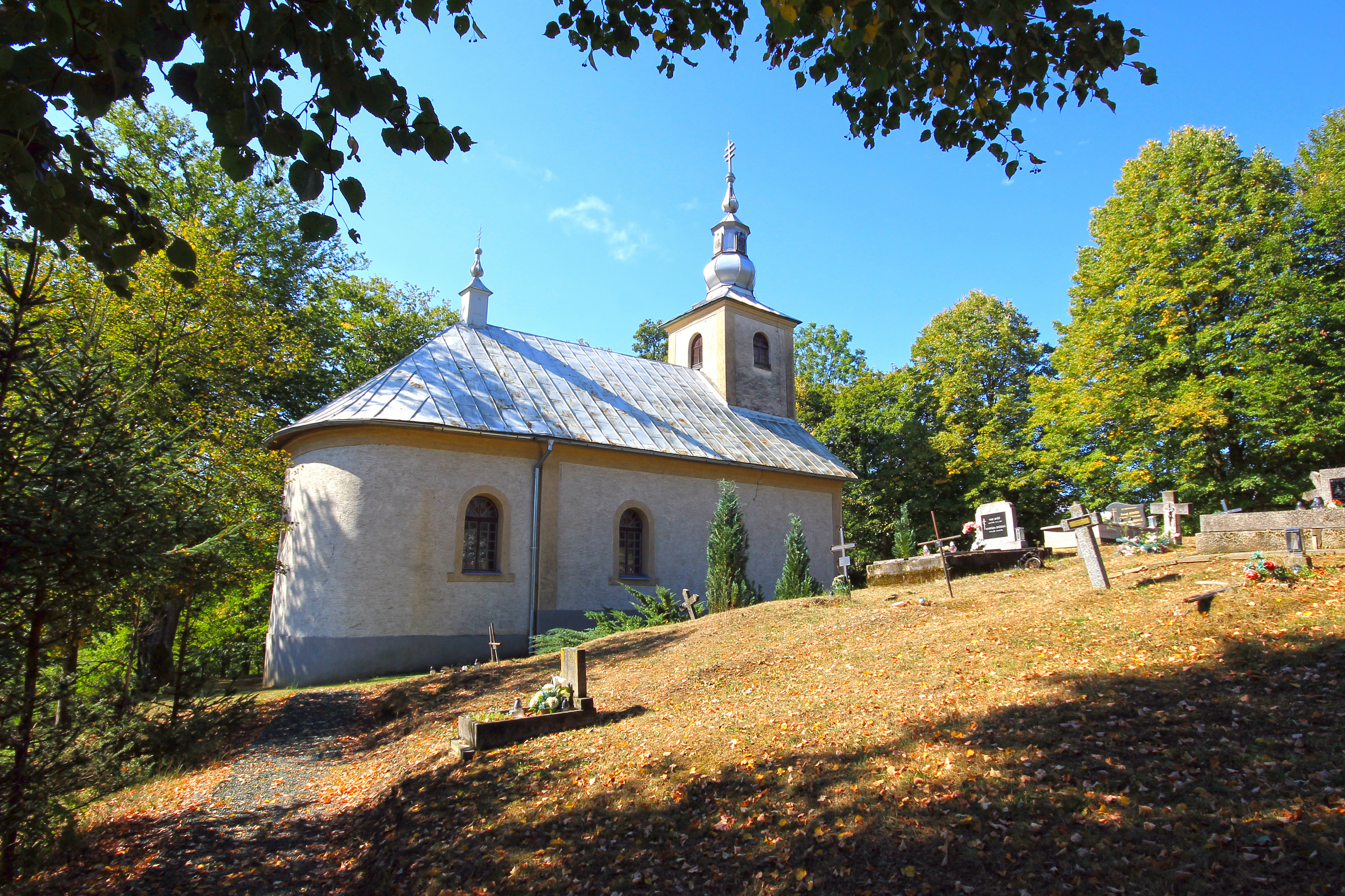 The Orthodox church of the Birth of St. John the Baptist in Ruská Volová village