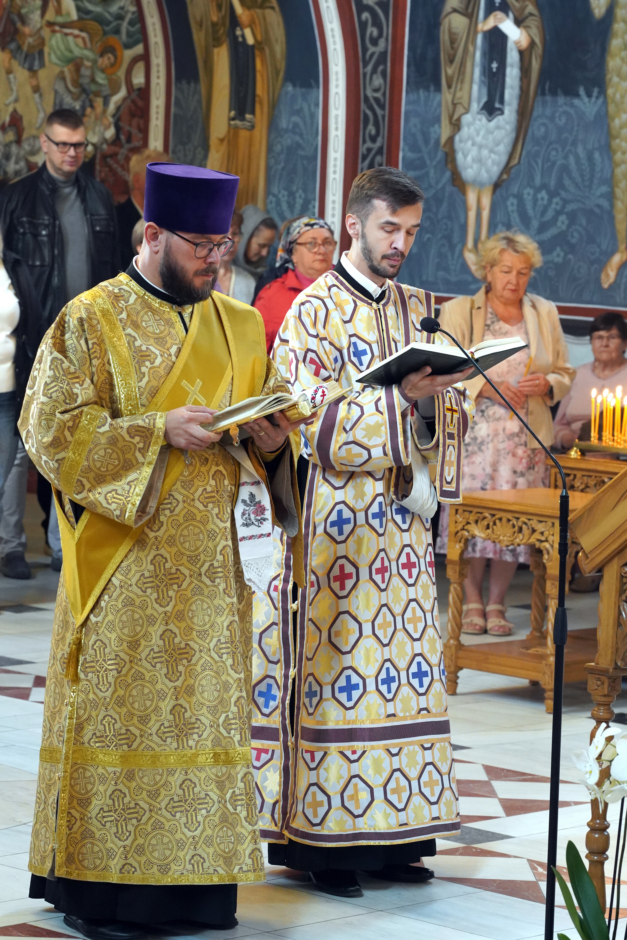 Metropolitan Joanikije of Montenegro and Littoral in Supraśl Monastery - Divine Liturgy