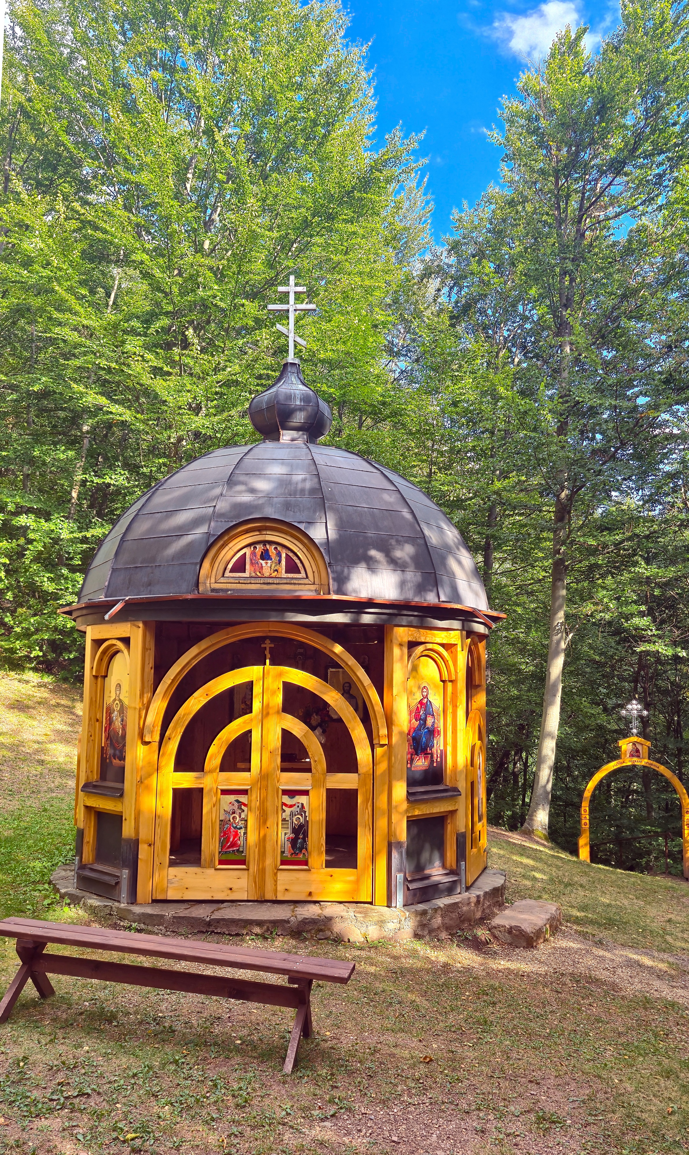 One of "three chapels" close to Runina village