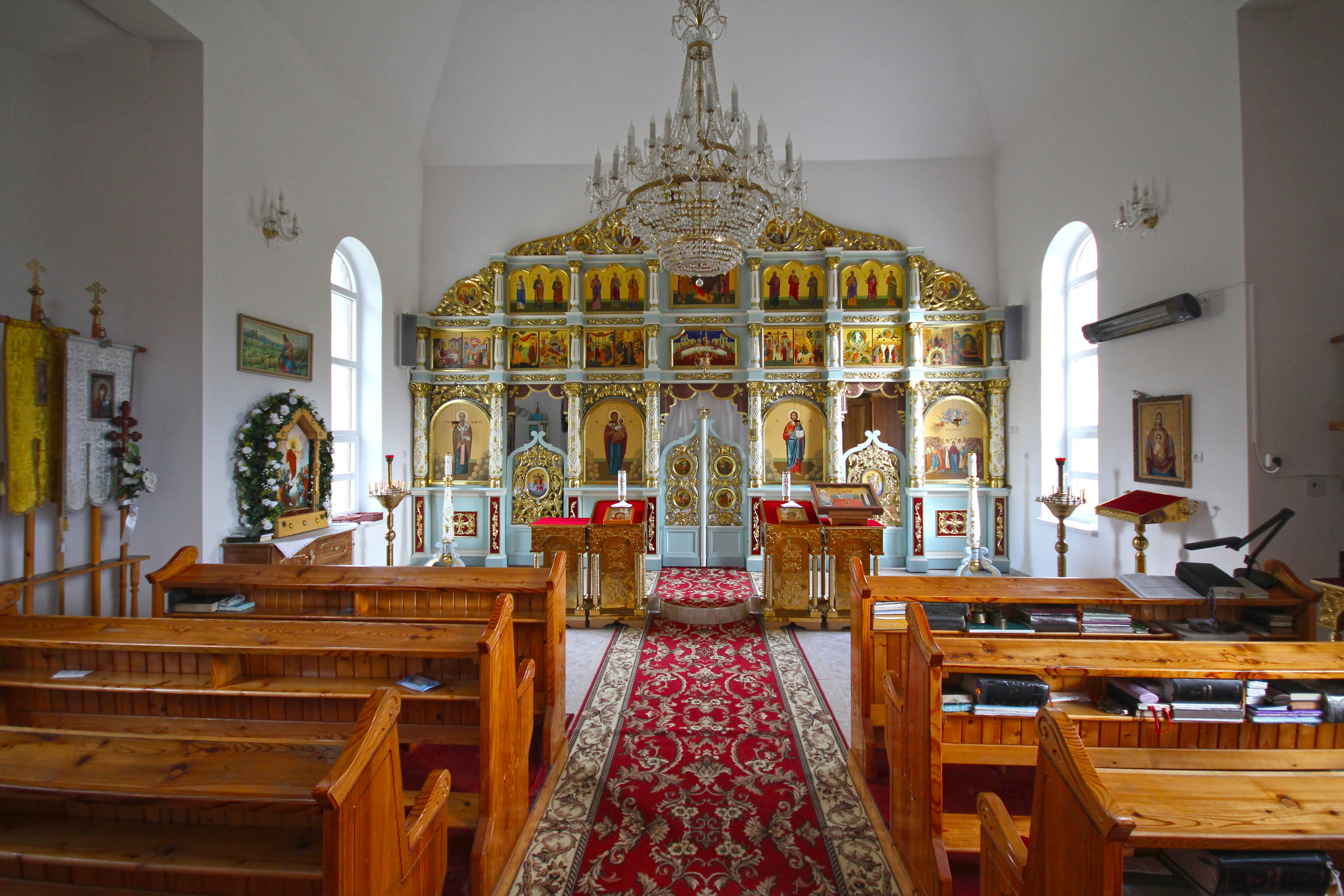 The Ascension Orthodox church in Ruský Potok village