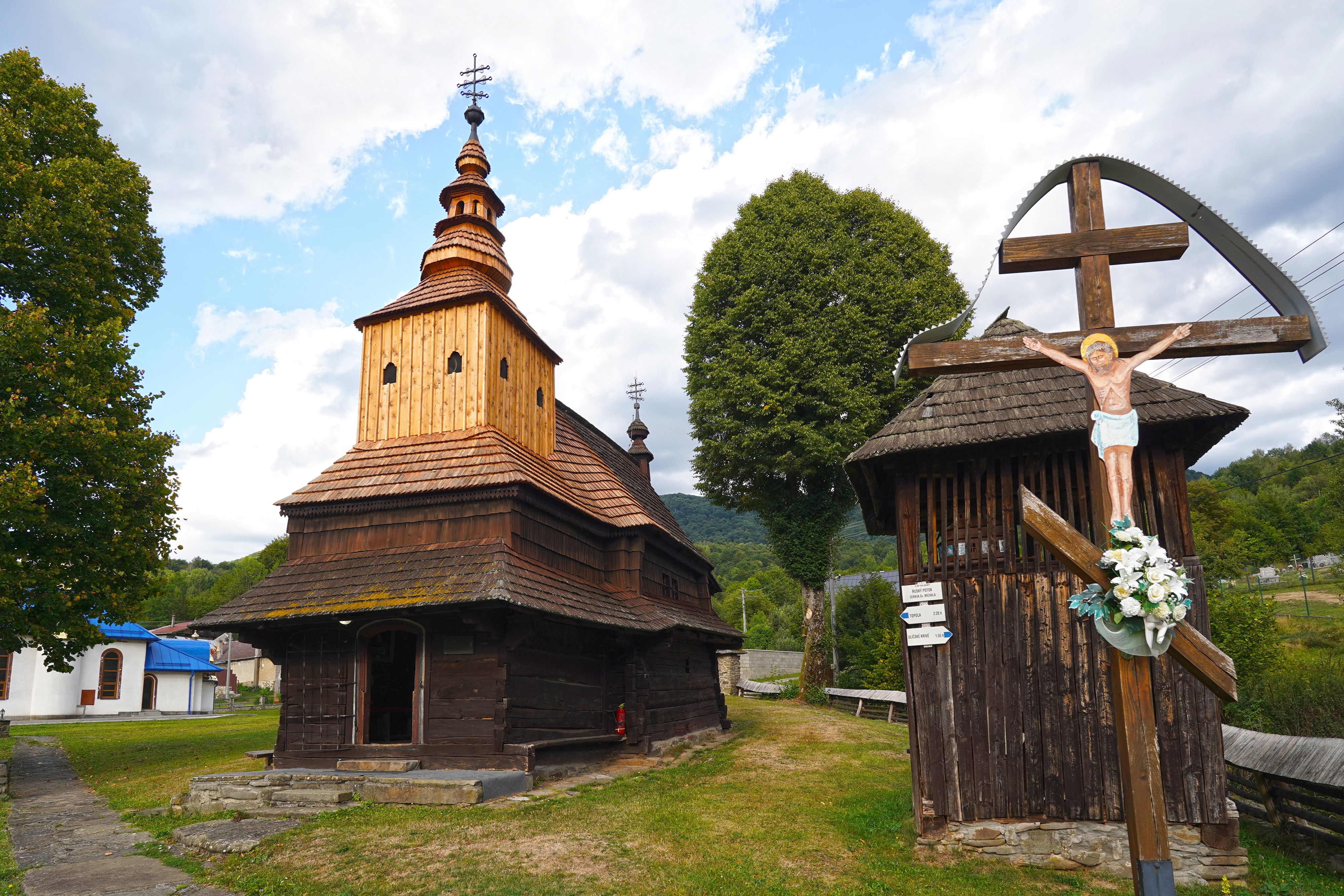 St. Michael the Archangel Orthodox church in Ruský Potok village
