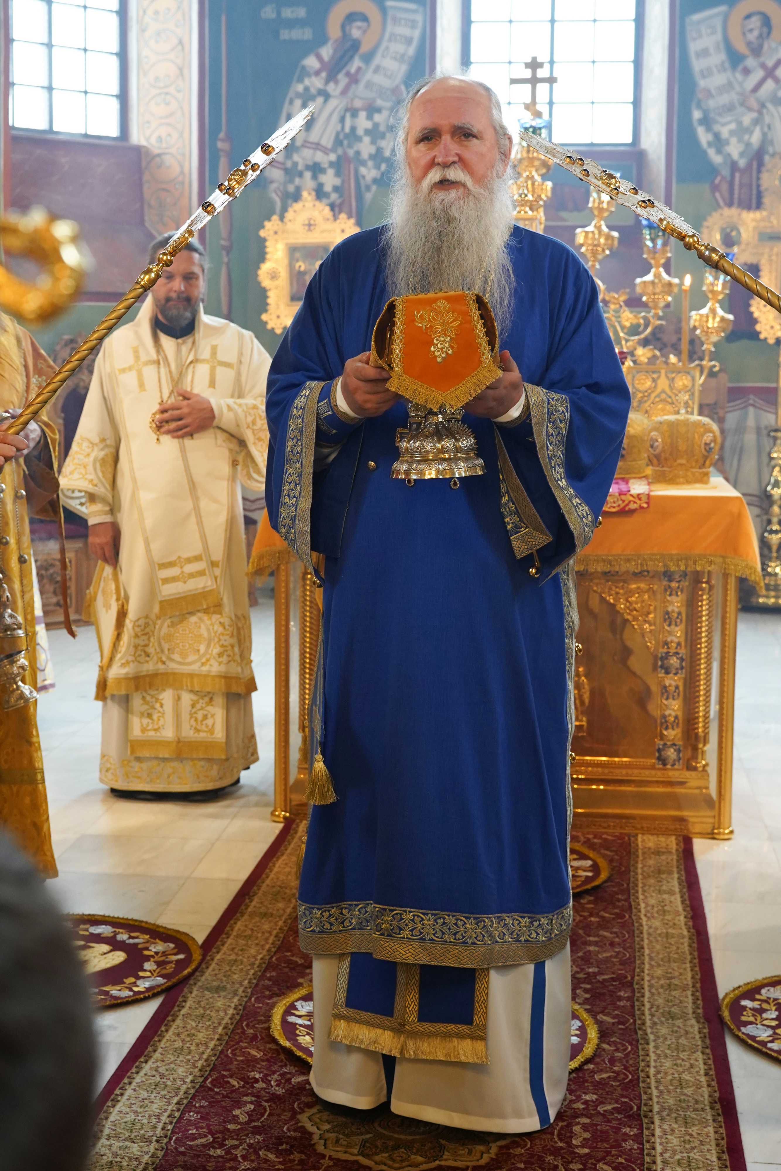 Metropolitan Joanikije of Montenegro and Littoral in Supraśl Monastery - Divine Liturgy
