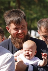 jarek11 
 The main Divine Liturgy of Transfiruration feast in Grabarka Convent