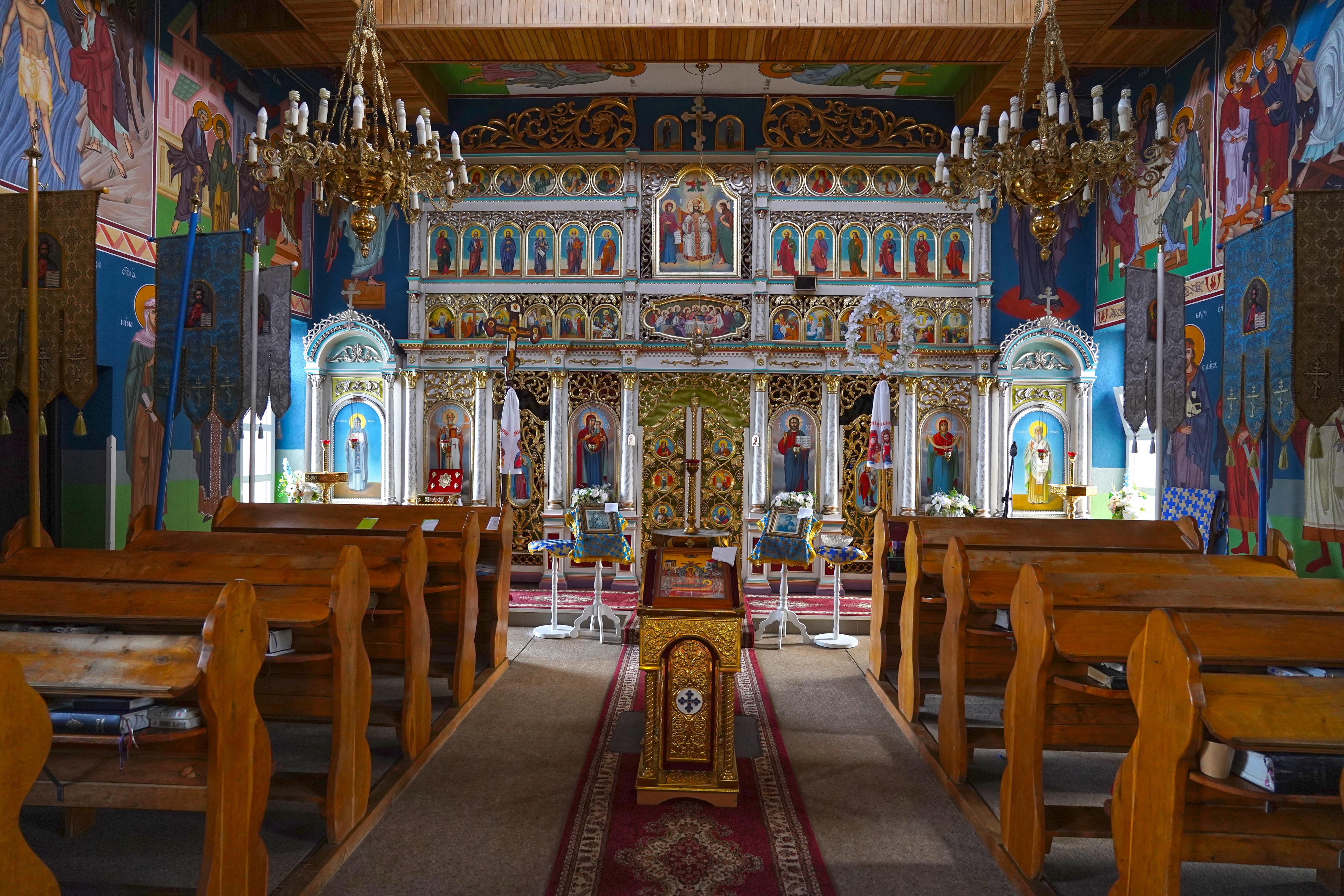 The Protection of the Mother of God Orthodox church in Ulič village