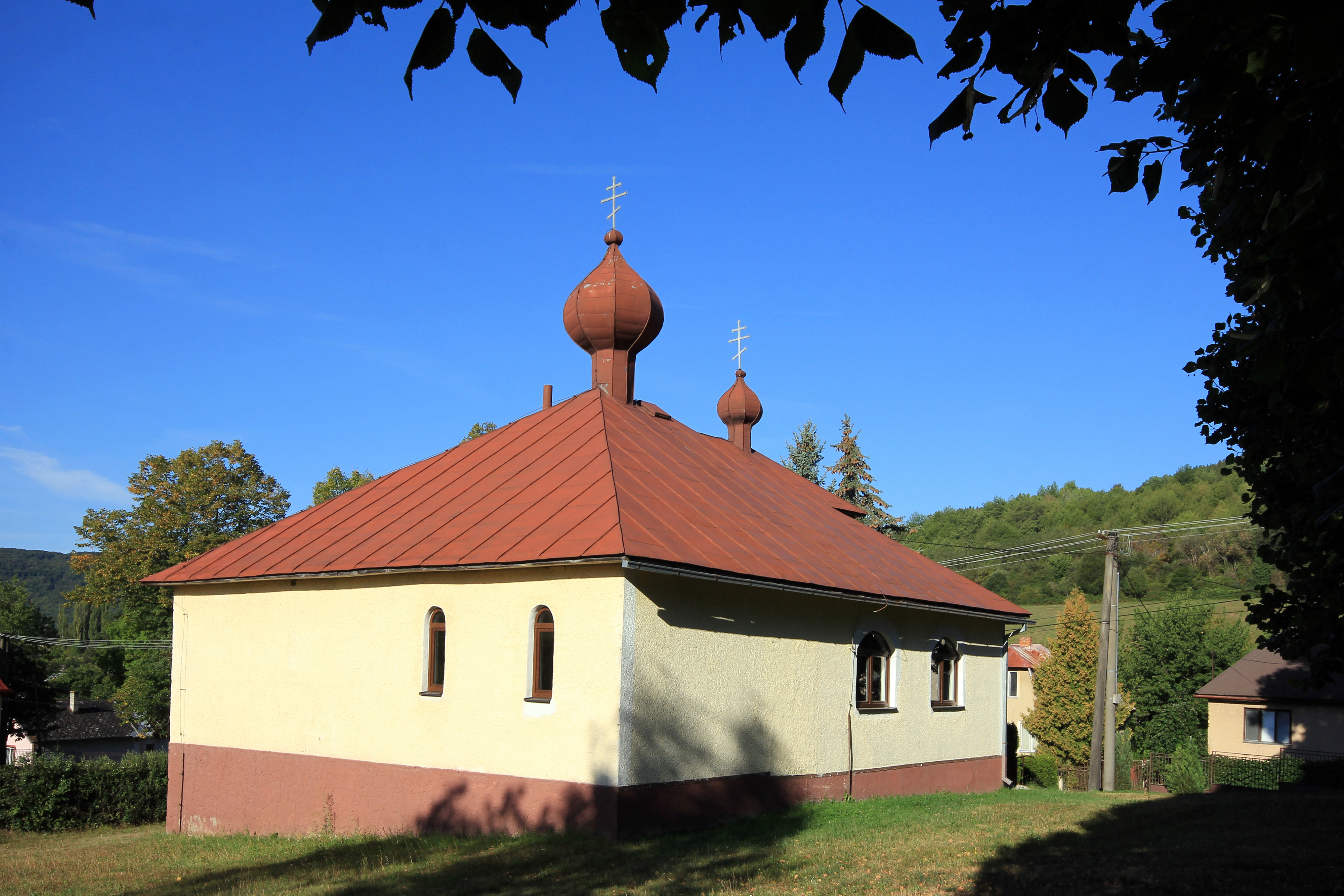 The Holy Spirit Orthodox church in Čukalovce village