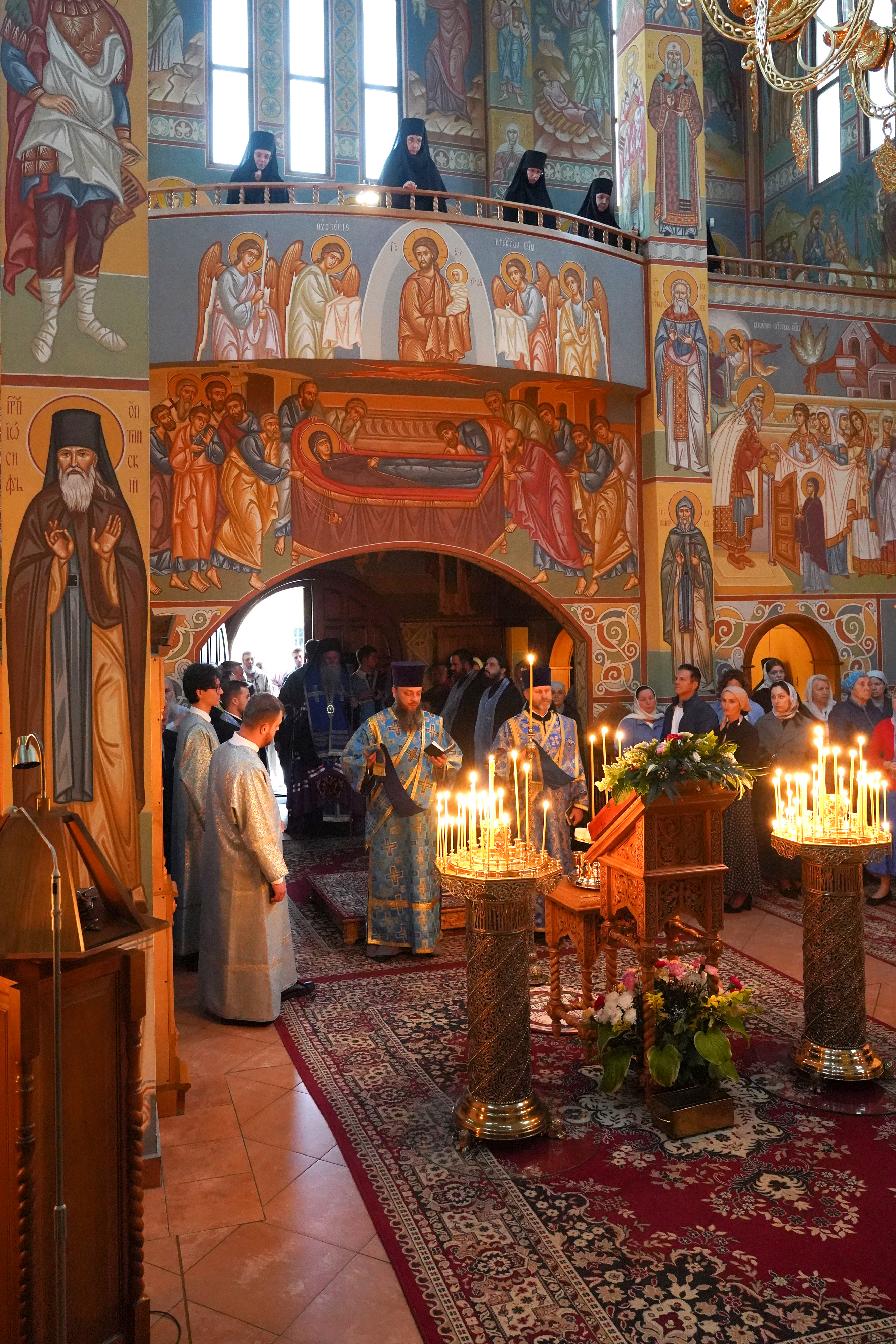 The All-Night Vigil of the Nativity of the Mother of God feast in Zwierki Convent, 2026