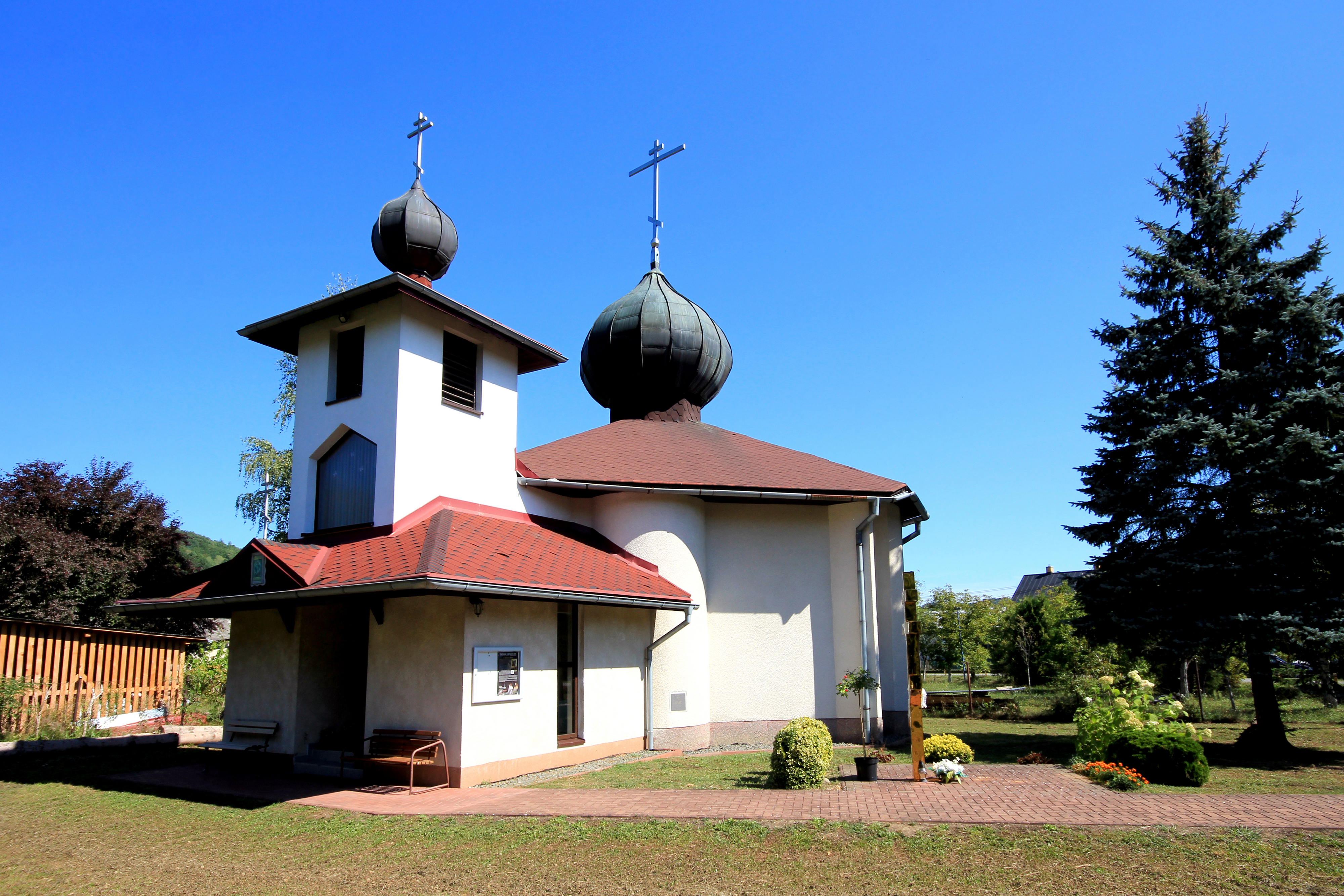 St. Michael the Archangel Orthodox church in Lomné village