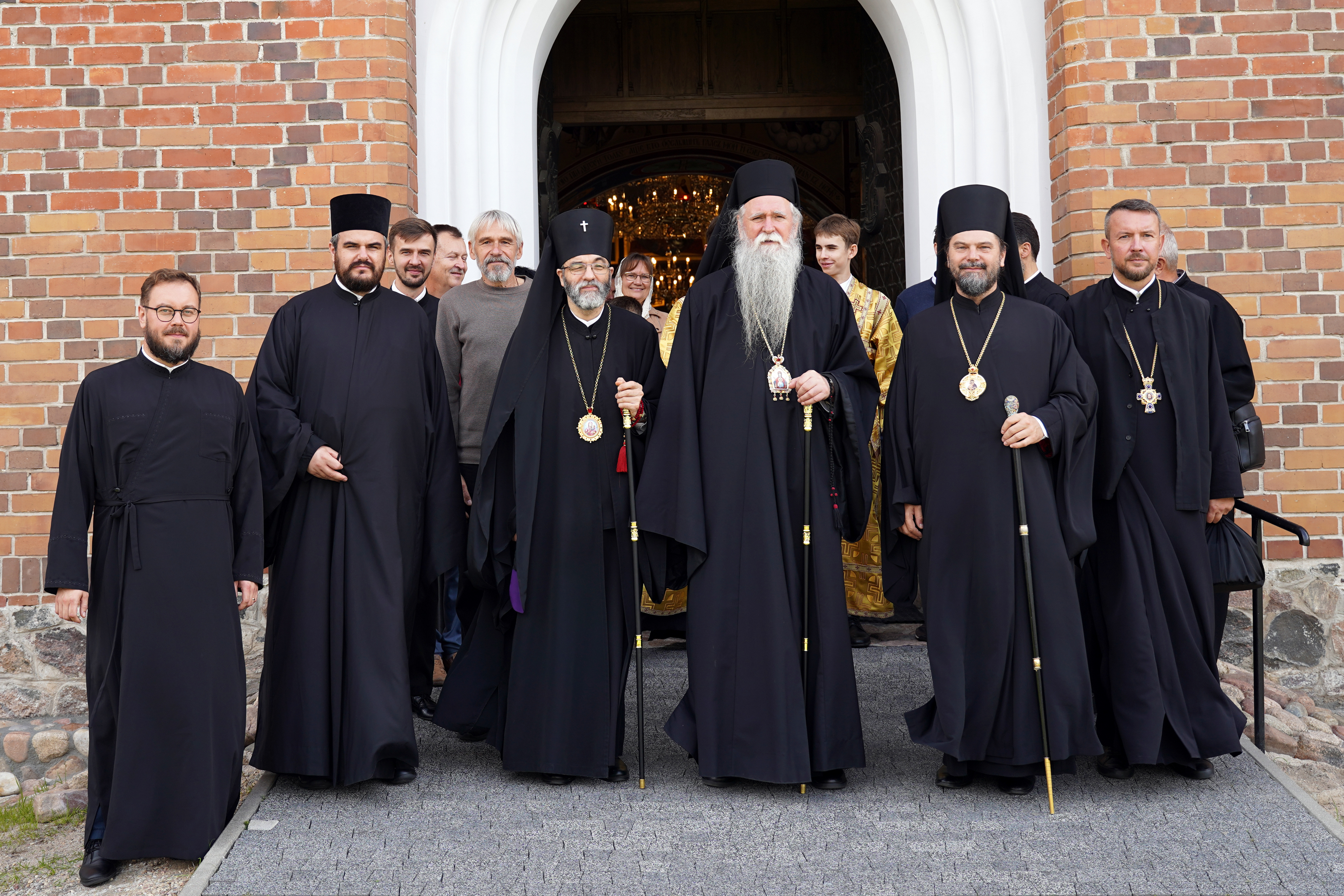 Metropolitan Joanikije of Montenegro and Littoral in Supraśl Monastery - Divine Liturgy