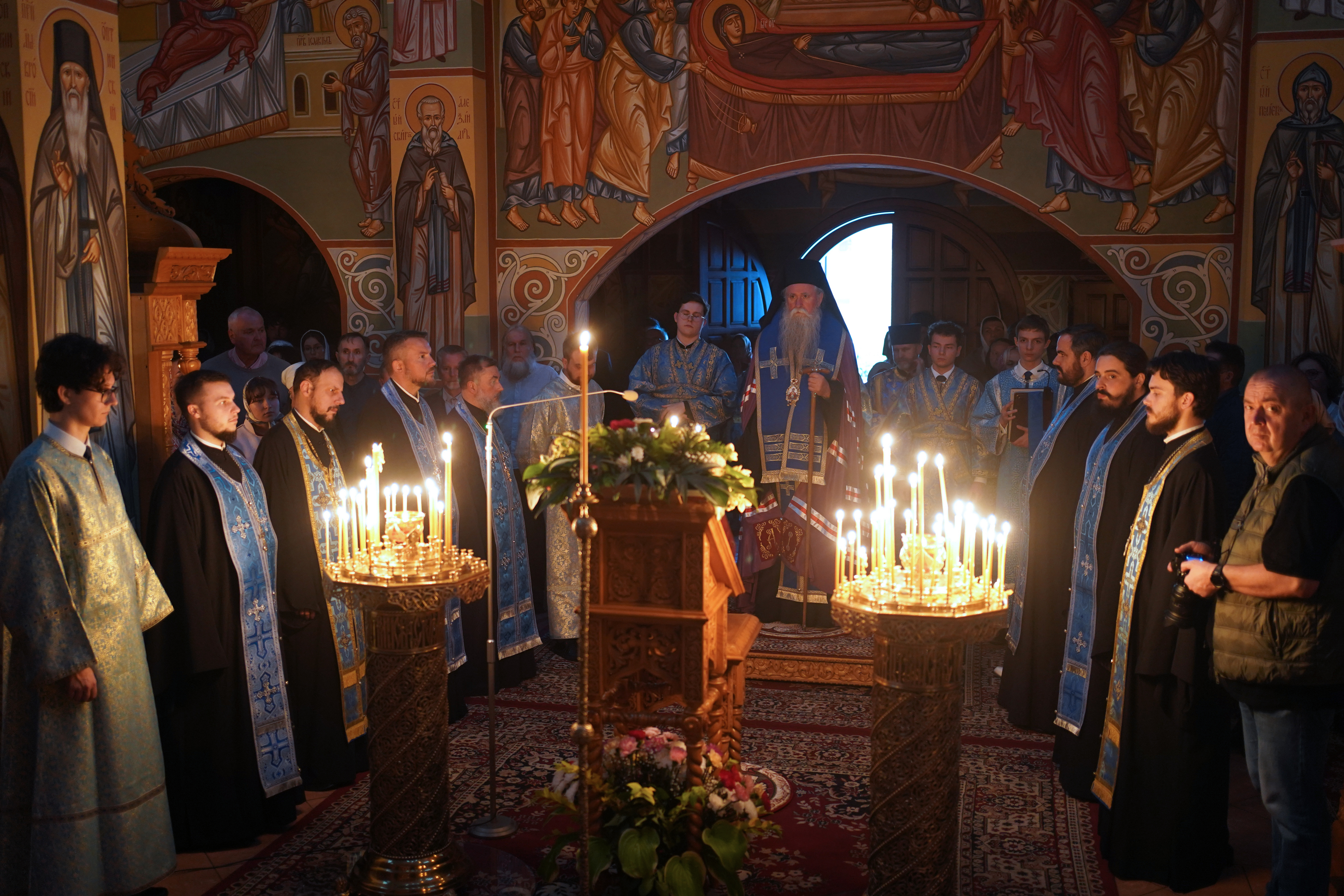 The All-Night Vigil of the Nativity of the Mother of God feast in Zwierki Convent, 2026