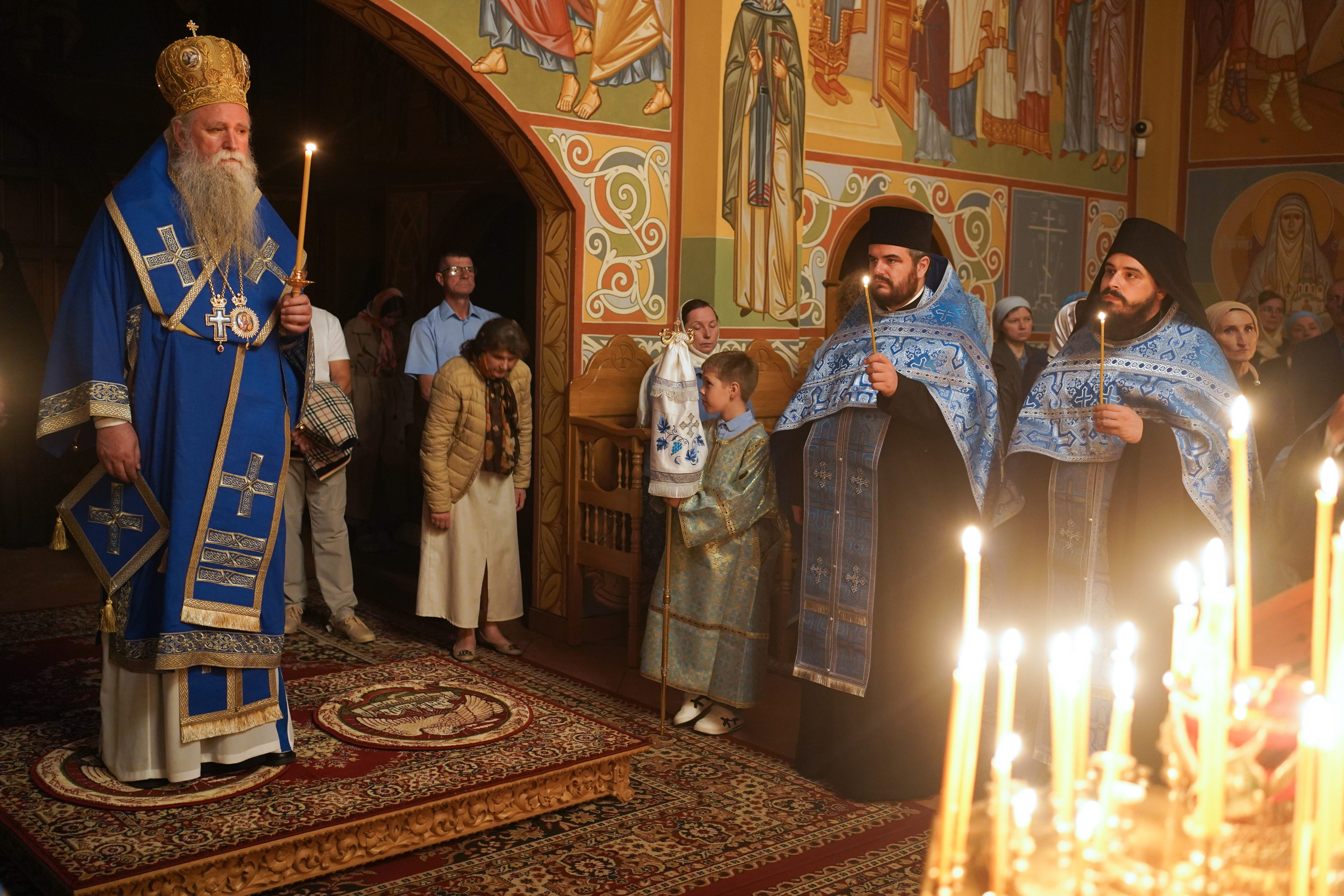 The All-Night Vigil of the Nativity of the Mother of God feast in Zwierki Convent, 2026  