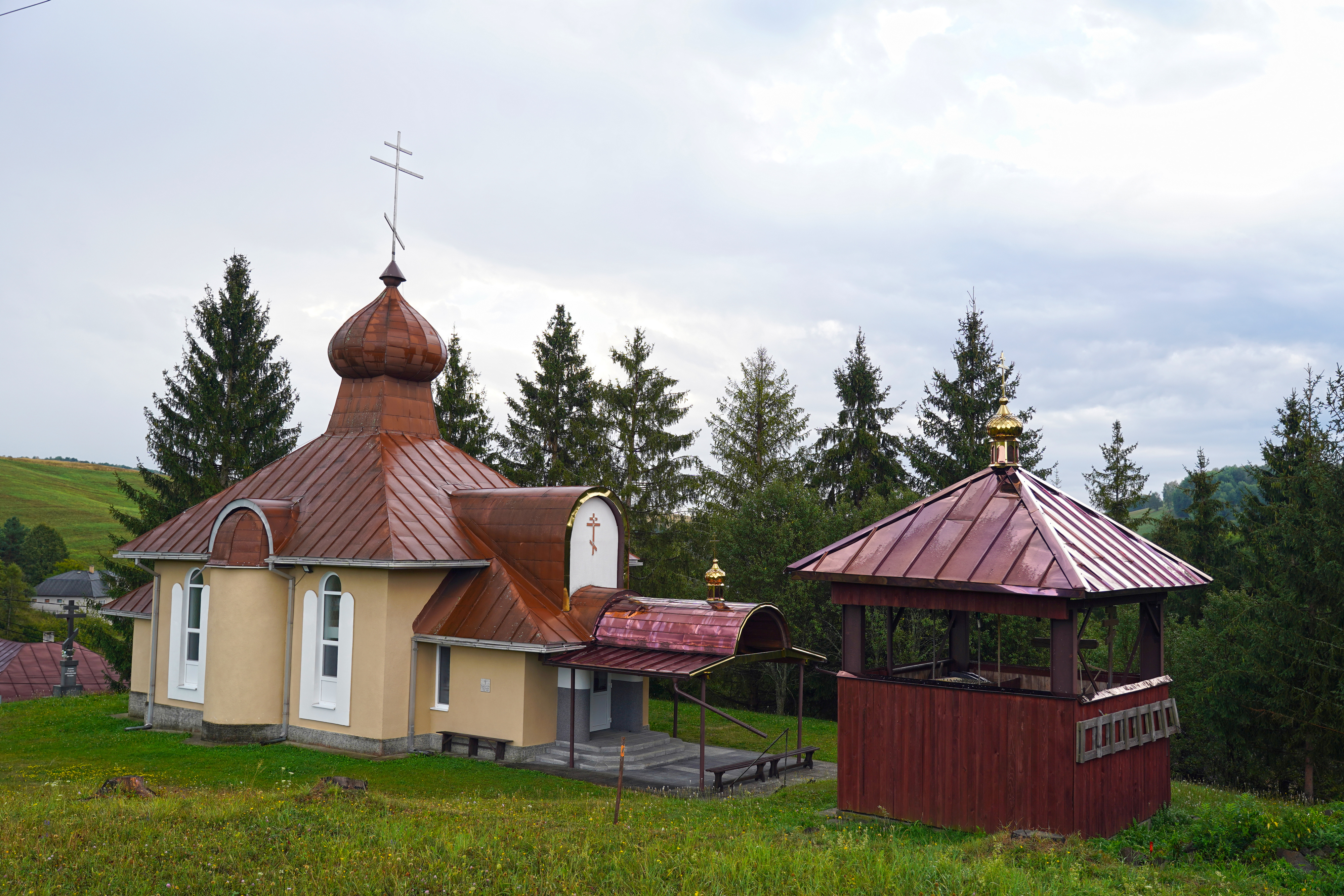 St. Elijah the Prophet Orthodox church in Kalná Roztoka village