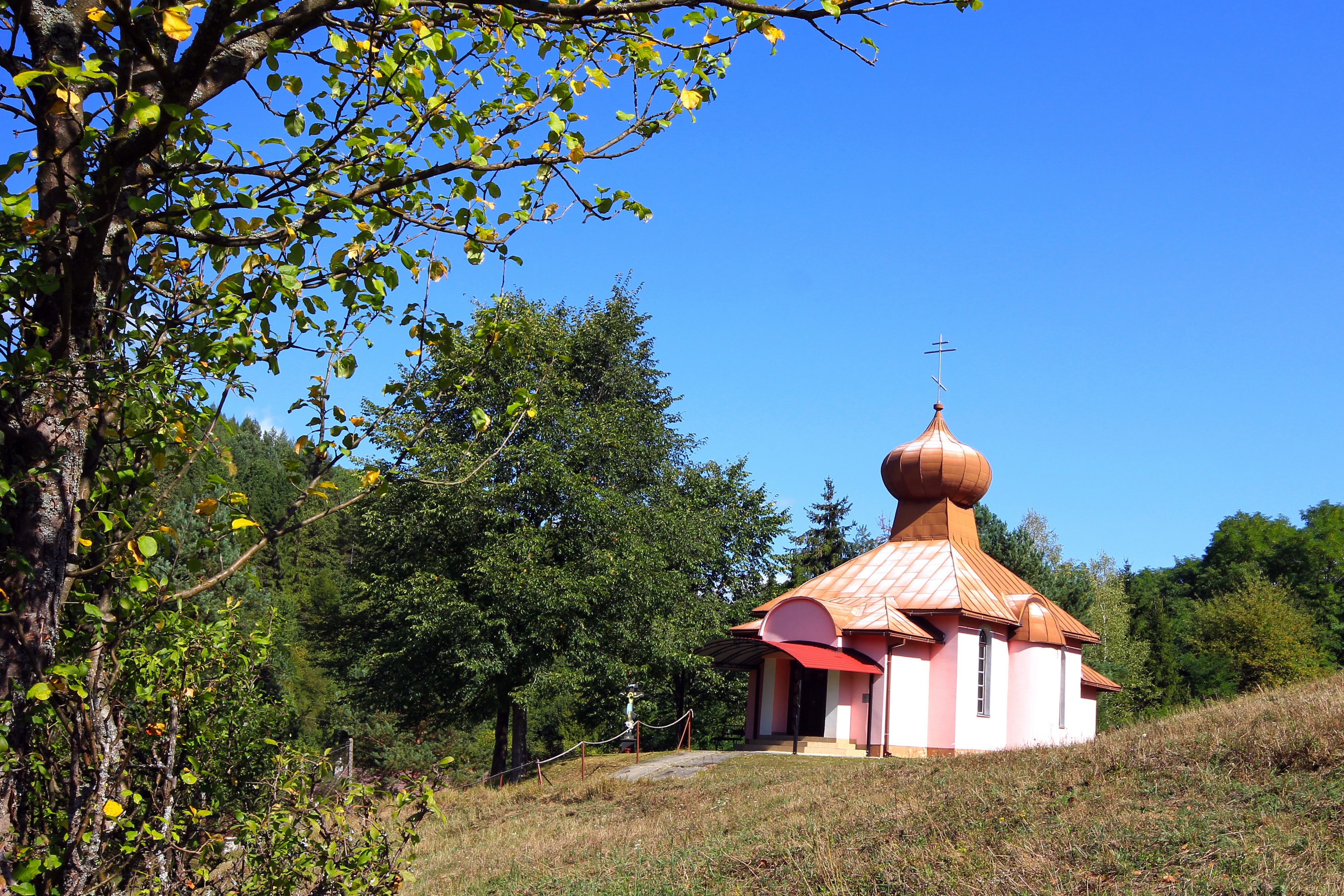 The Dormition of the Mother of God Orthodox church in Berezovec village