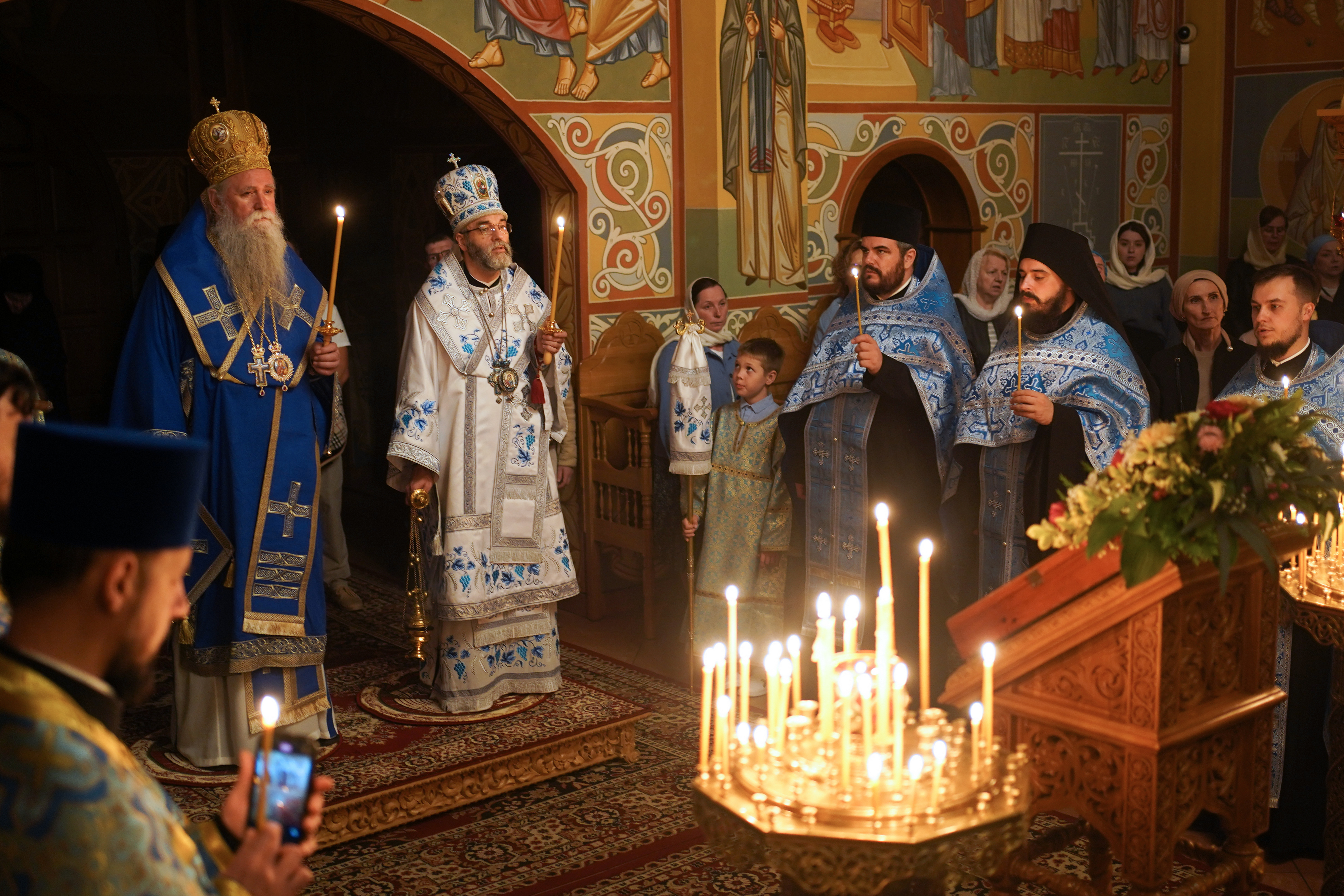 The All-Night Vigil of the Nativity of the Mother of God feast in Zwierki Convent, 2026