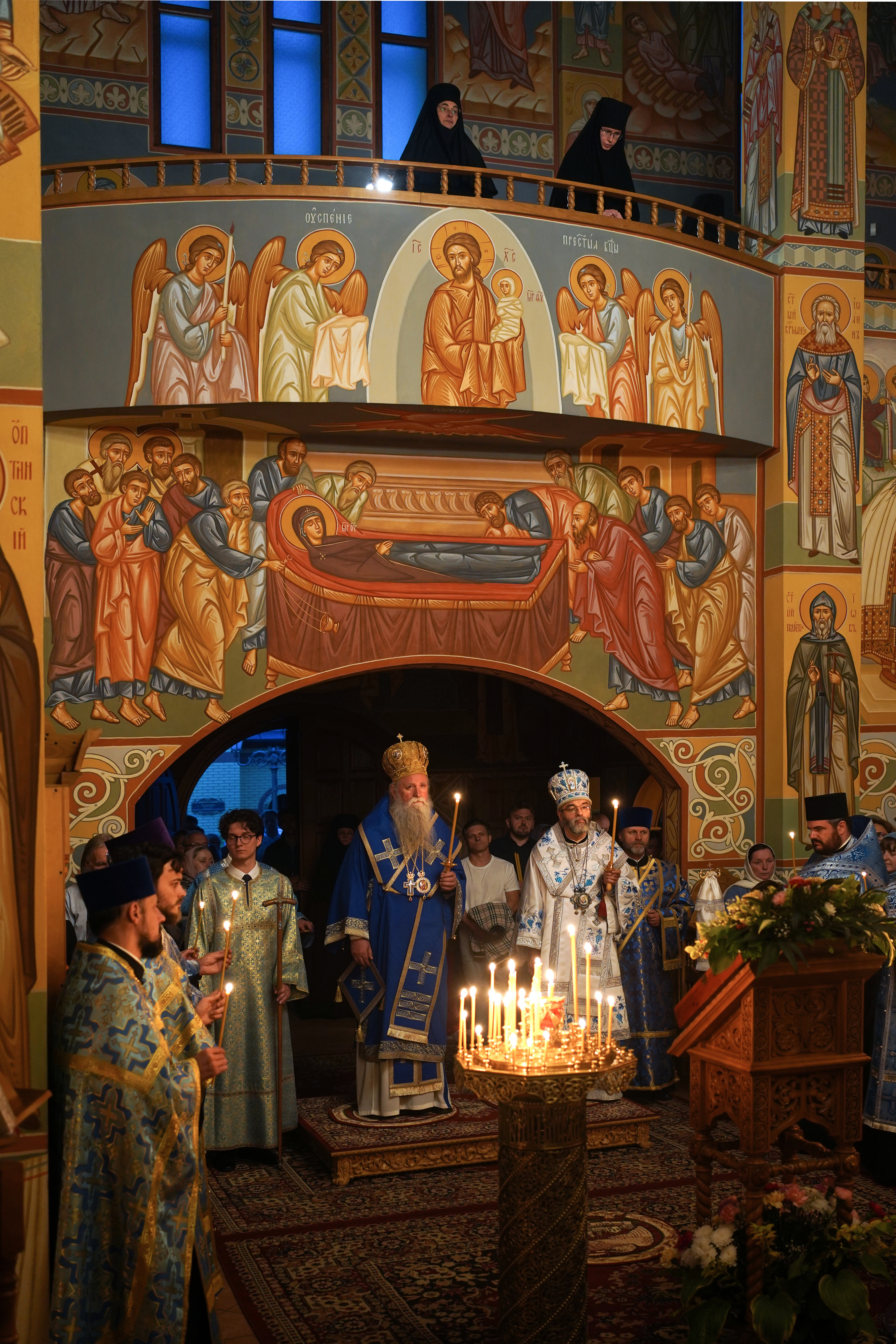 The All-Night Vigil of the Nativity of the Mother of God feast in Zwierki Convent, 2026