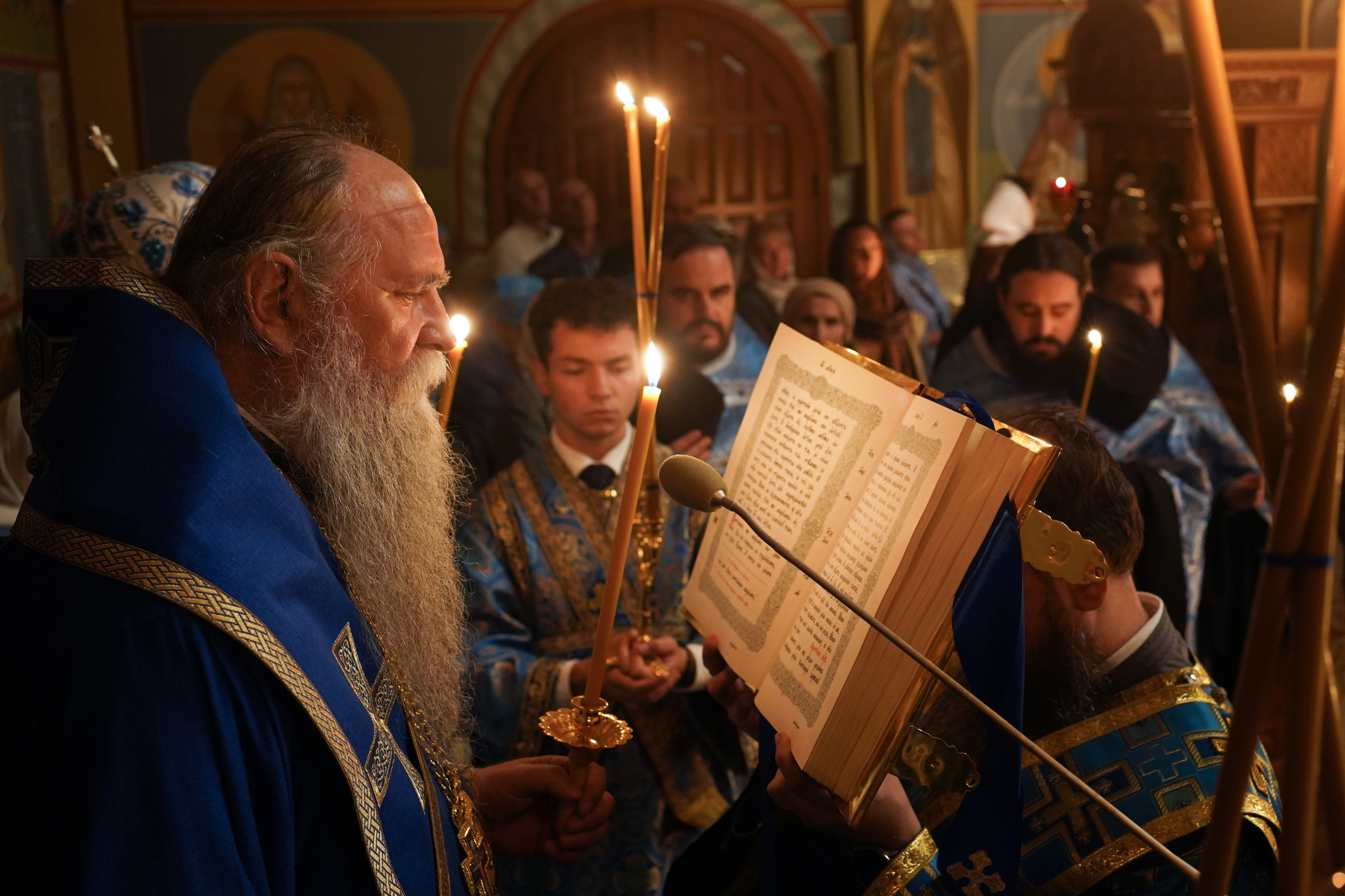 The All-Night Vigil of the Nativity of the Mother of God feast in Zwierki Convent, 2026 