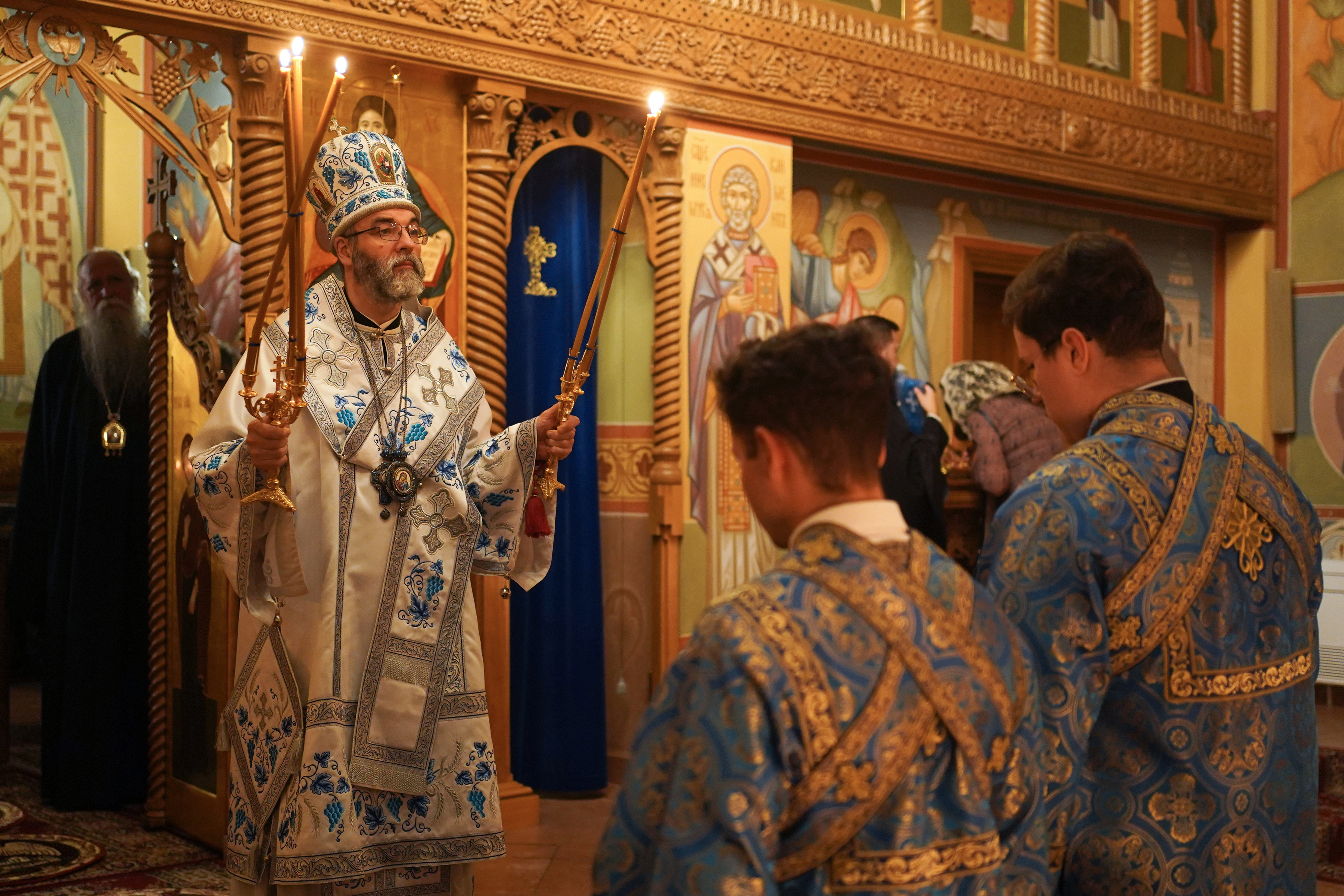 The All-Night Vigil of the Nativity of the Mother of God feast in Zwierki Convent, 2026 