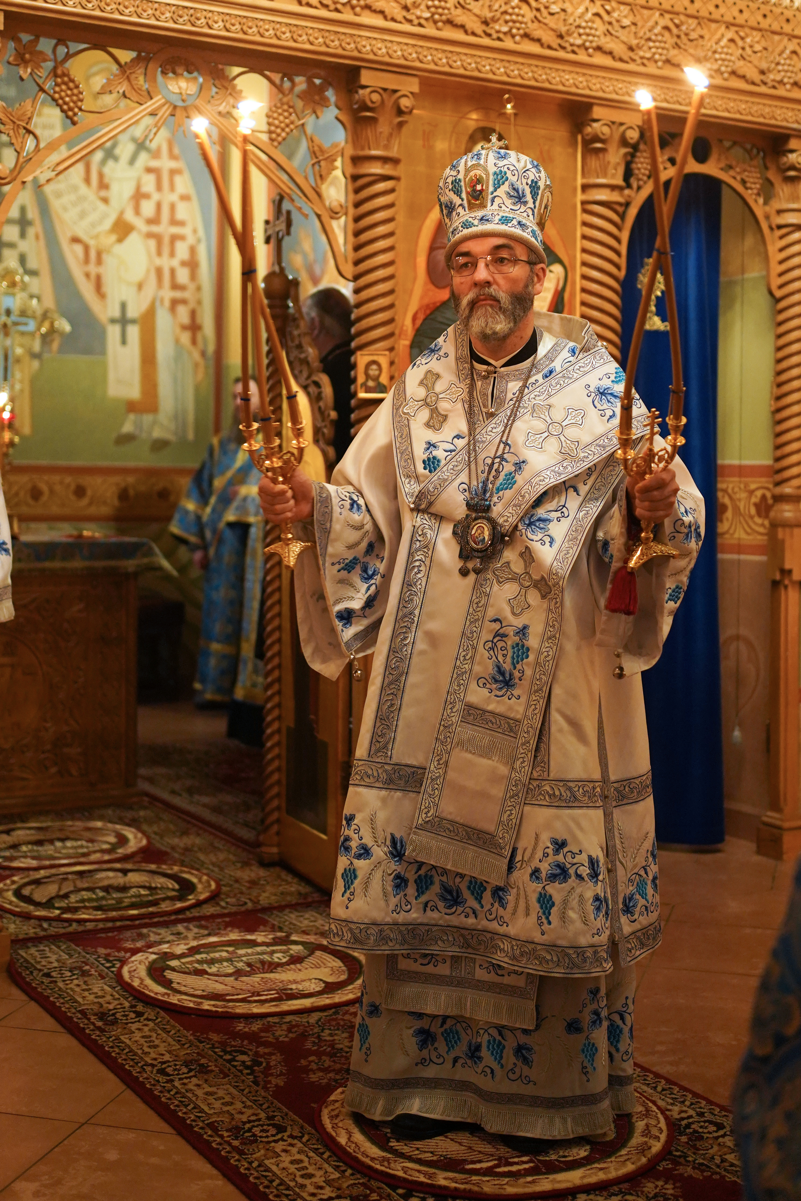 The All-Night Vigil of the Nativity of the Mother of God feast in Zwierki Convent, 2026 