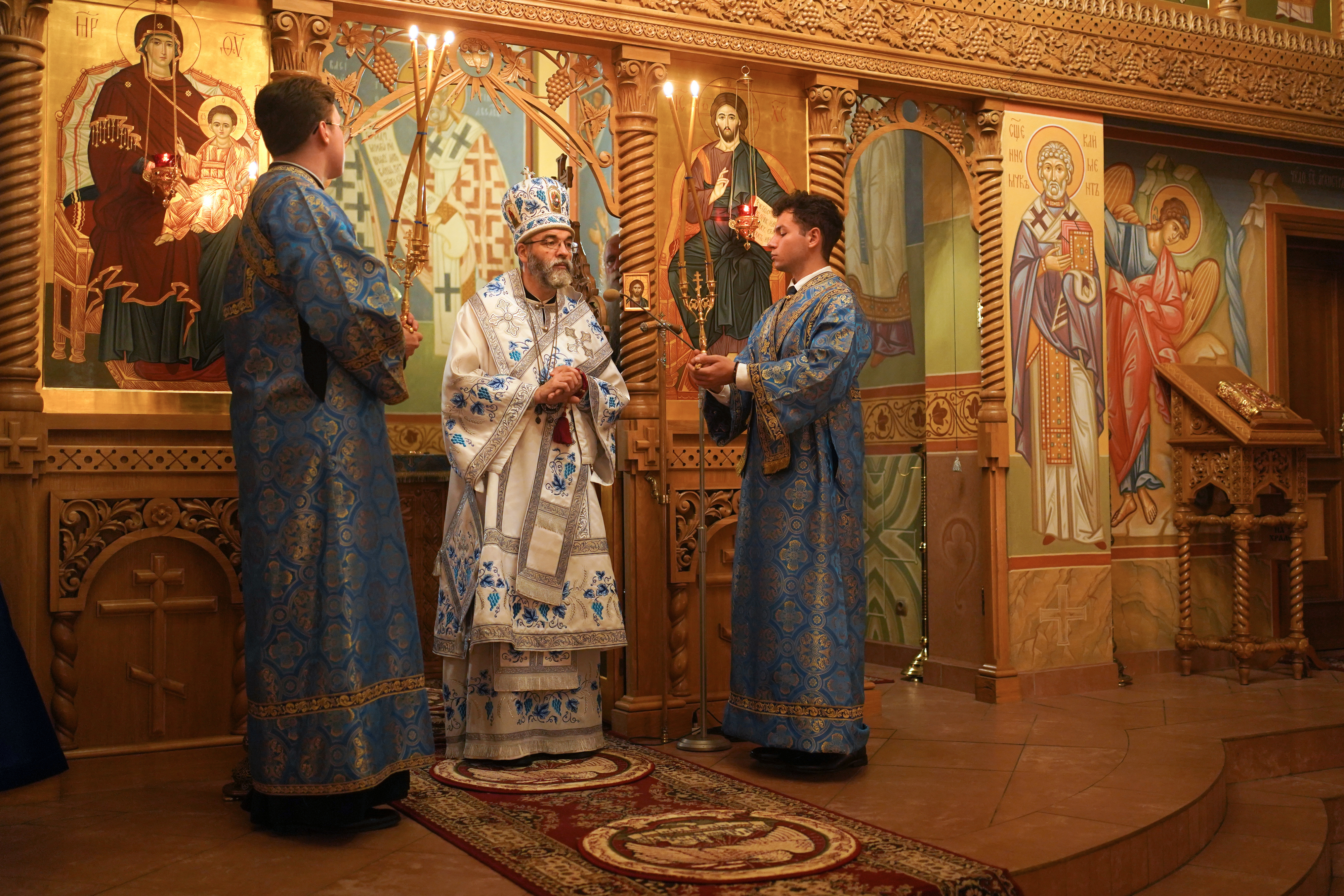 The All-Night Vigil of the Nativity of the Mother of God feast in Zwierki Convent, 2026 