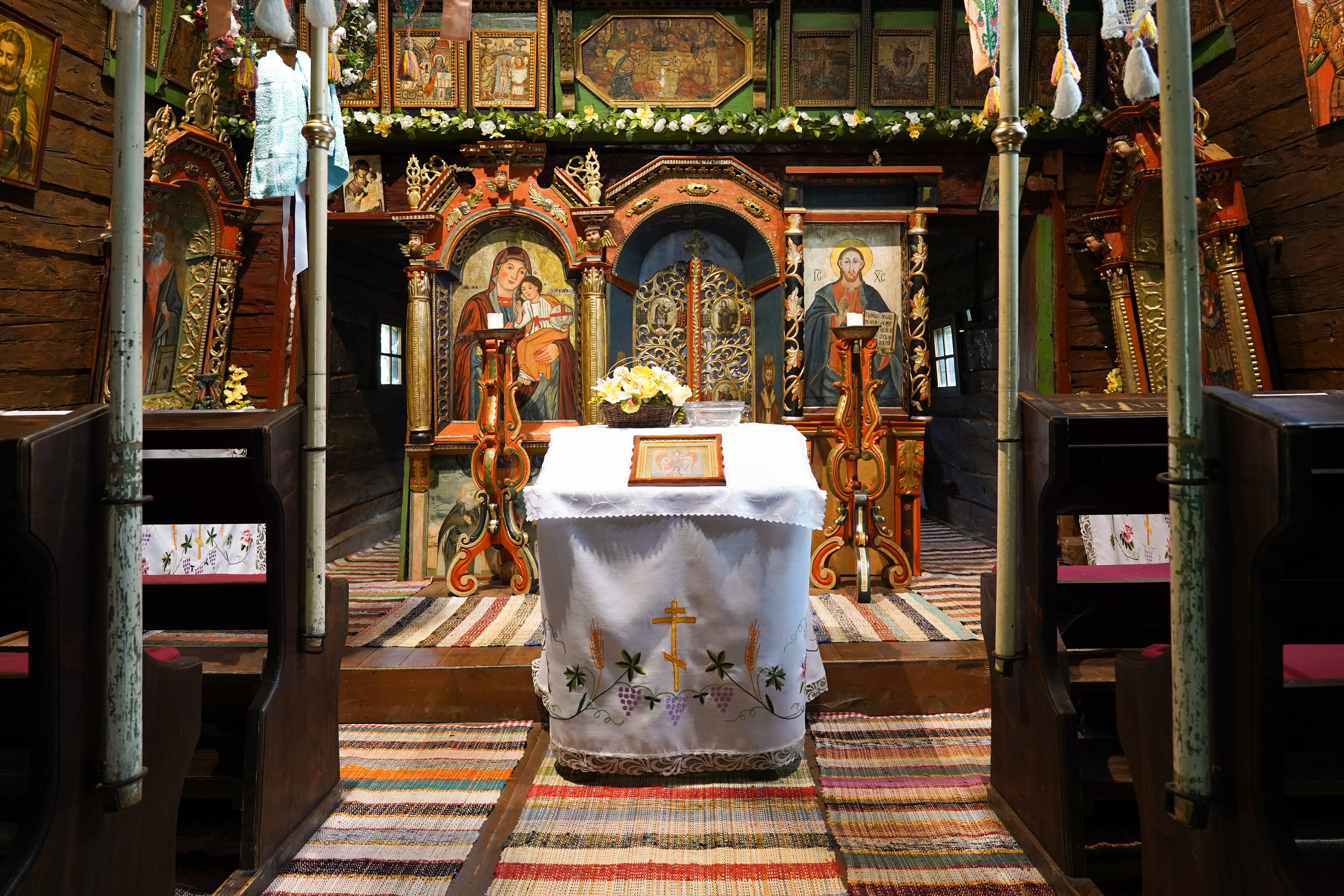 St. Michael the Archangel Orthodox church in Ruský Potok village