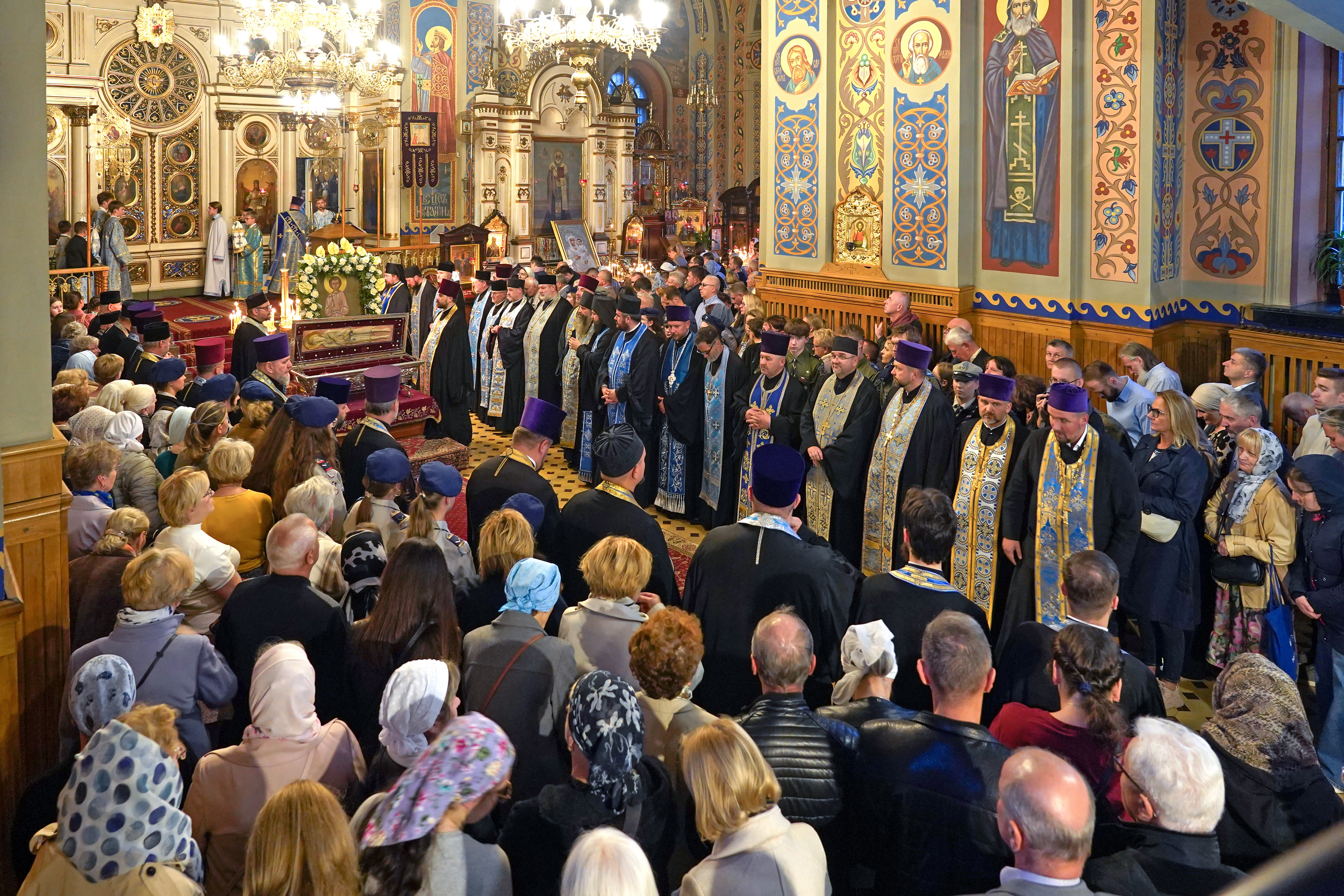 St. Martyr Gabriel of Zabłudów feast in Białystok Cathedral - the All-Night Vilgil, 2026 