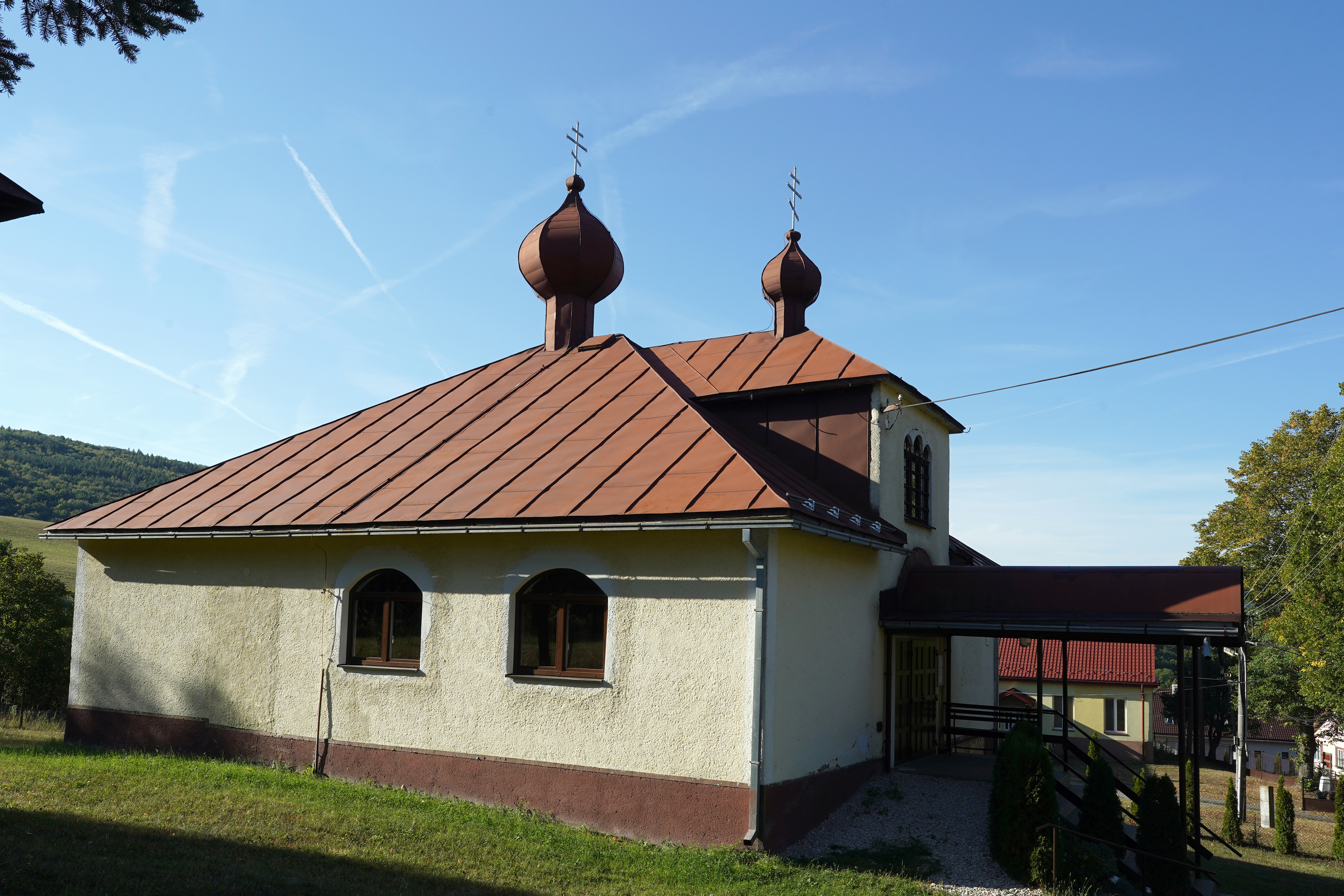 The Holy Spirit Orthodox church in Čukalovce village