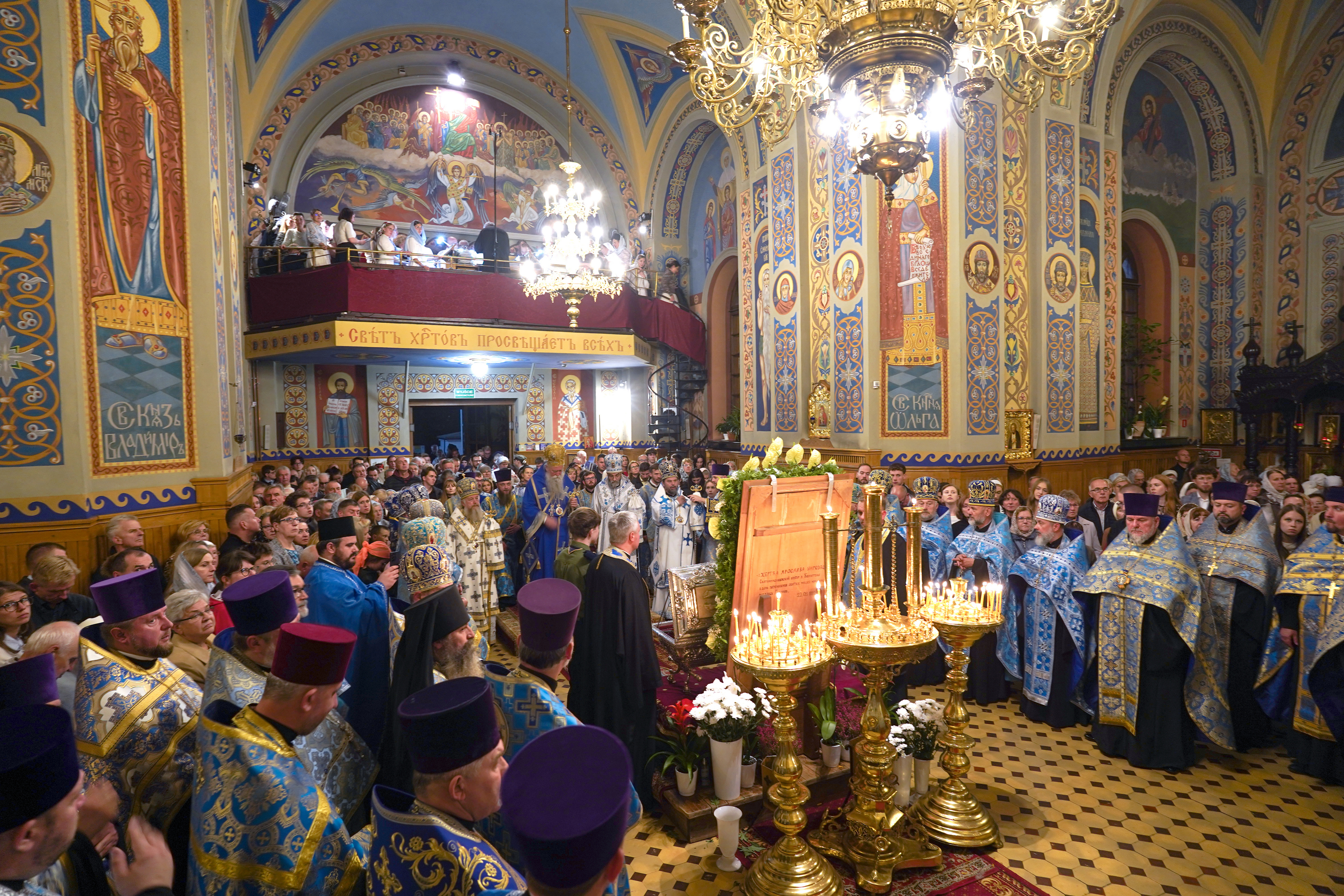 St. Martyr Gabriel of Zabłudów feast in Białystok Cathedral - the All-Night Vilgil, 2026