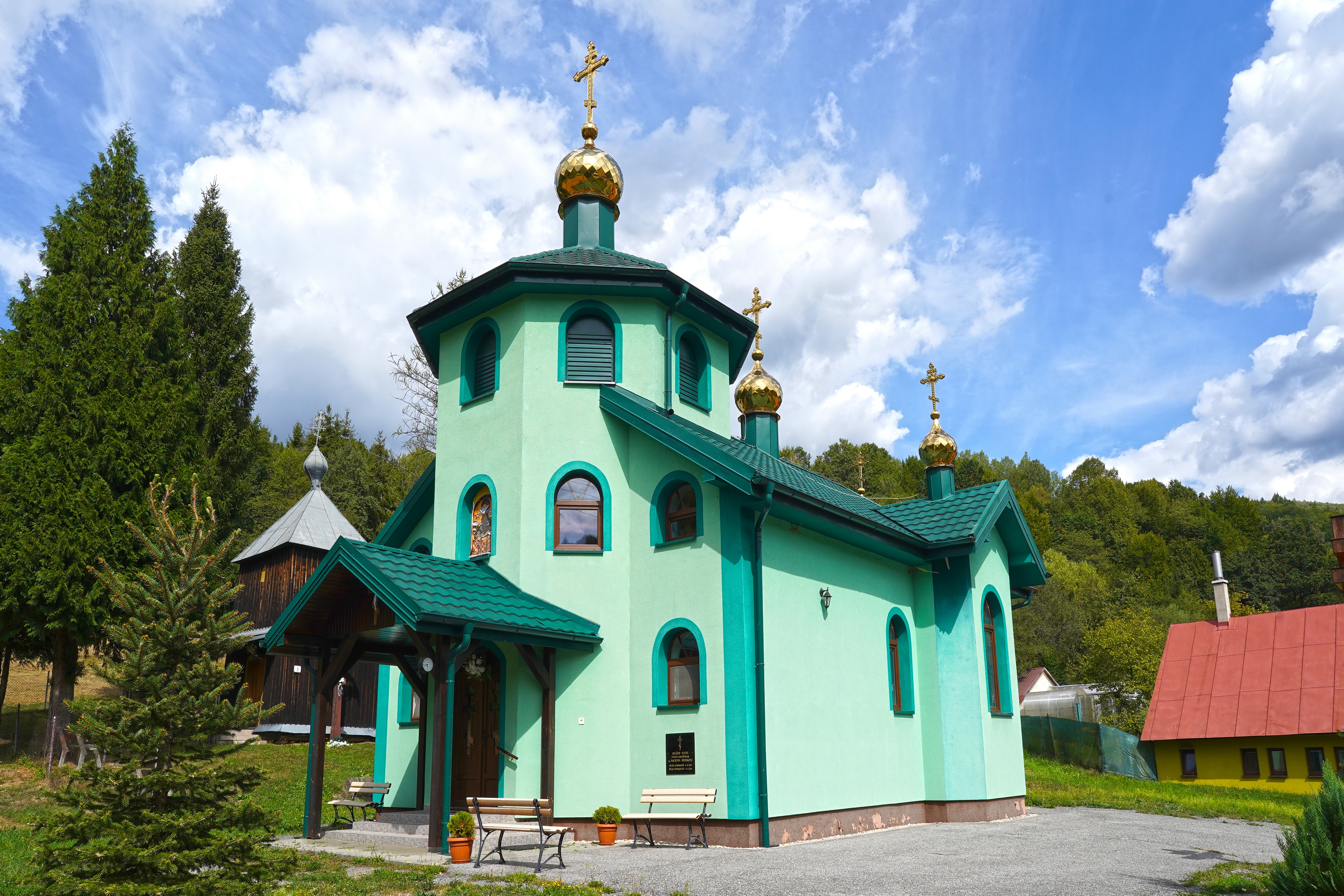 St. Basil the Great Orthodox church in Krajné Čierno village