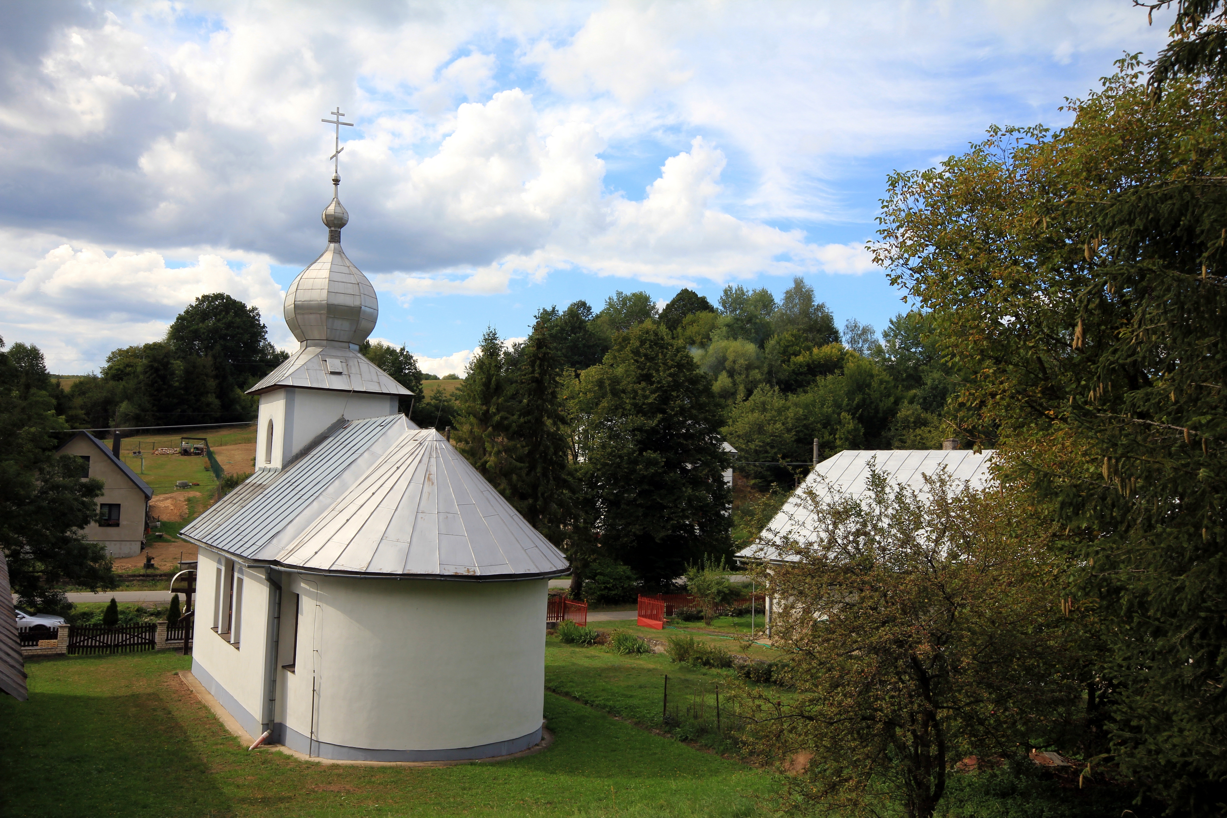 St. Michael the Archangel Orthodox church in Nižná Pisaná village