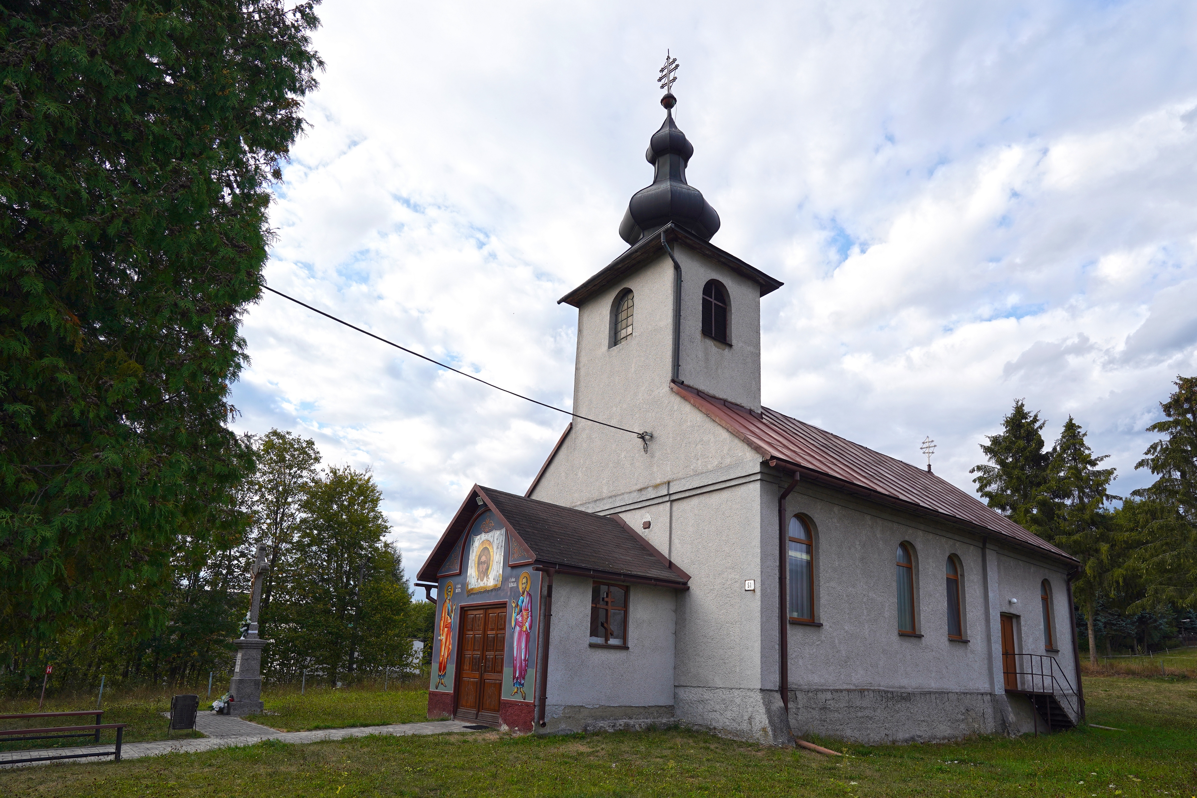 Sts. Peter and Paul Orthodox church in Vyšná Polianka village
