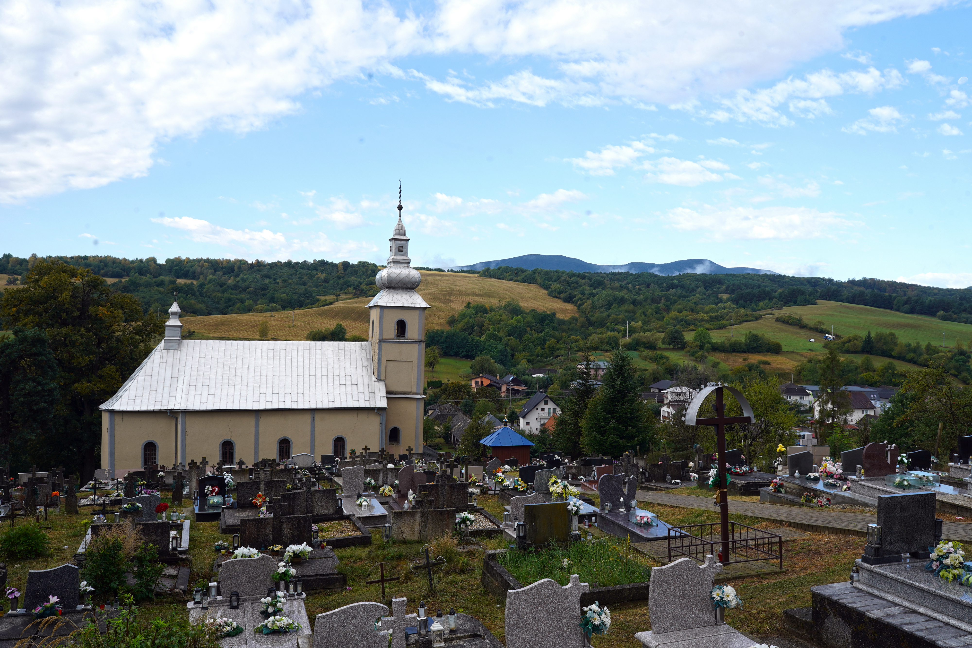 The Dormition of the Mother of God Orthodox church in Klenová