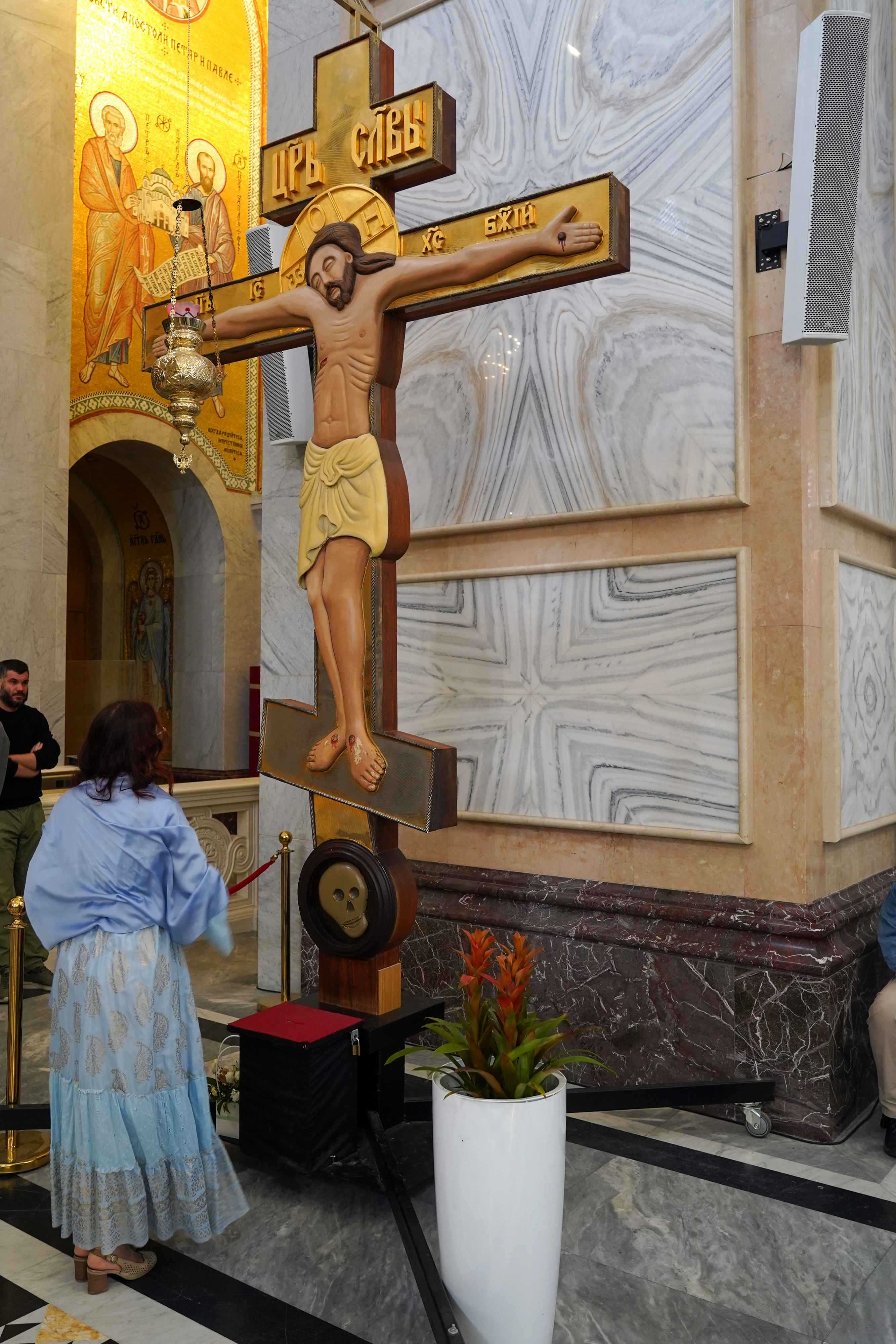 In St. Sava Church in Belgrade  